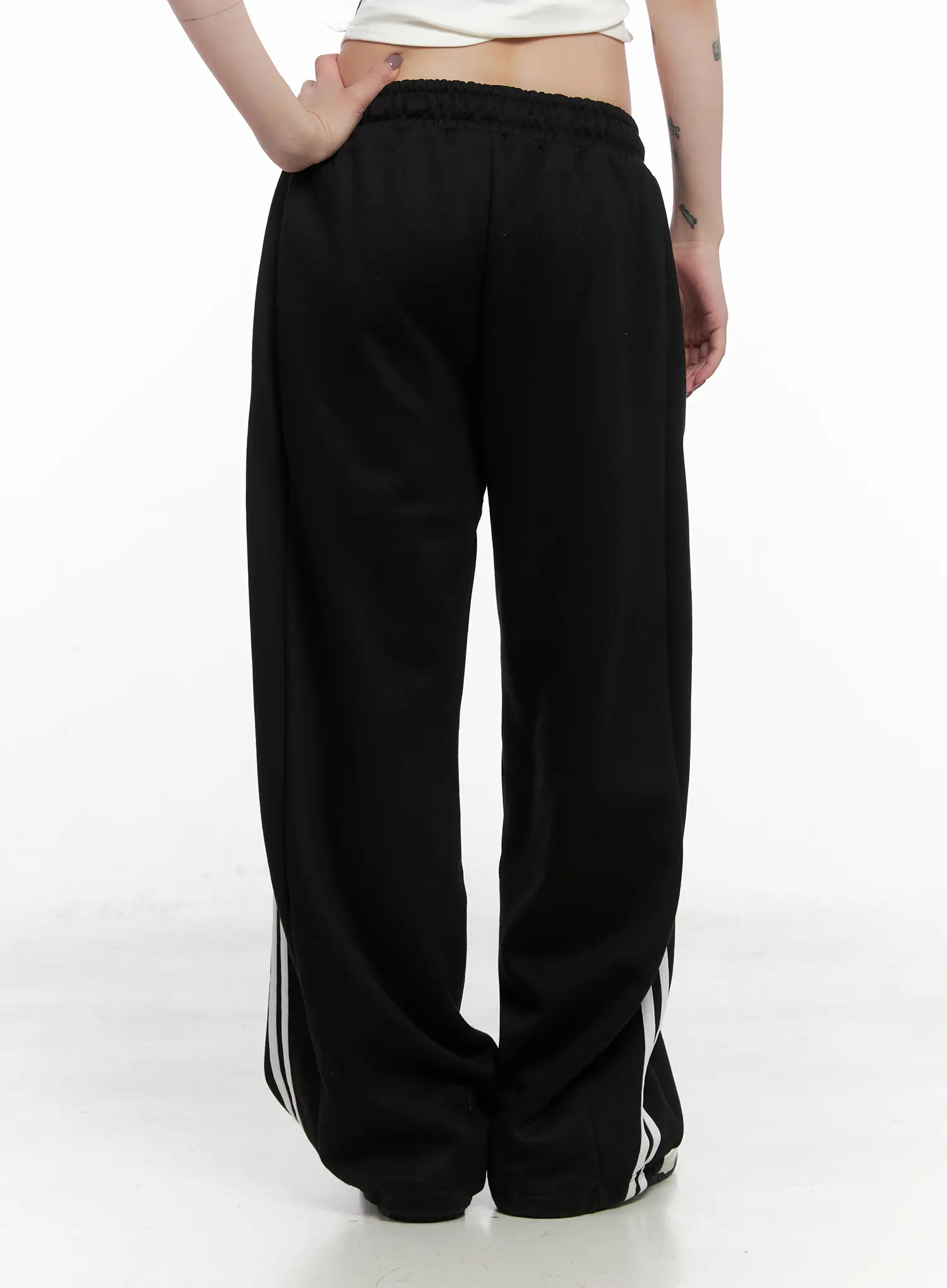 Cozy Wide Leg Track Sweatpants CN512 - Image 7