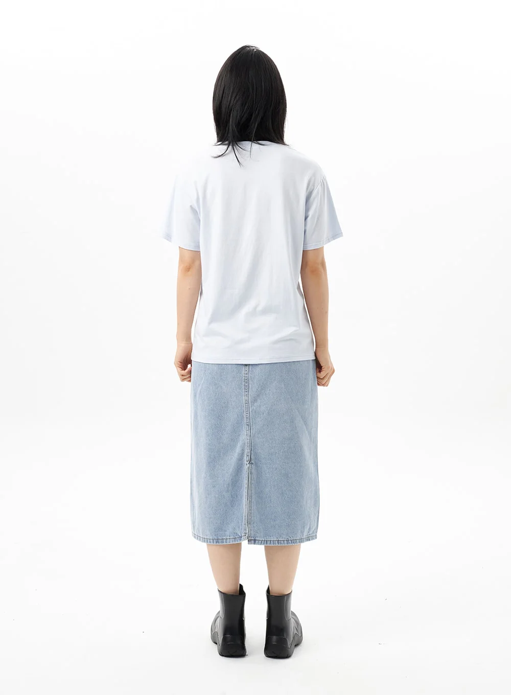 Crewneck Graphic Tee OU313 - Image 10