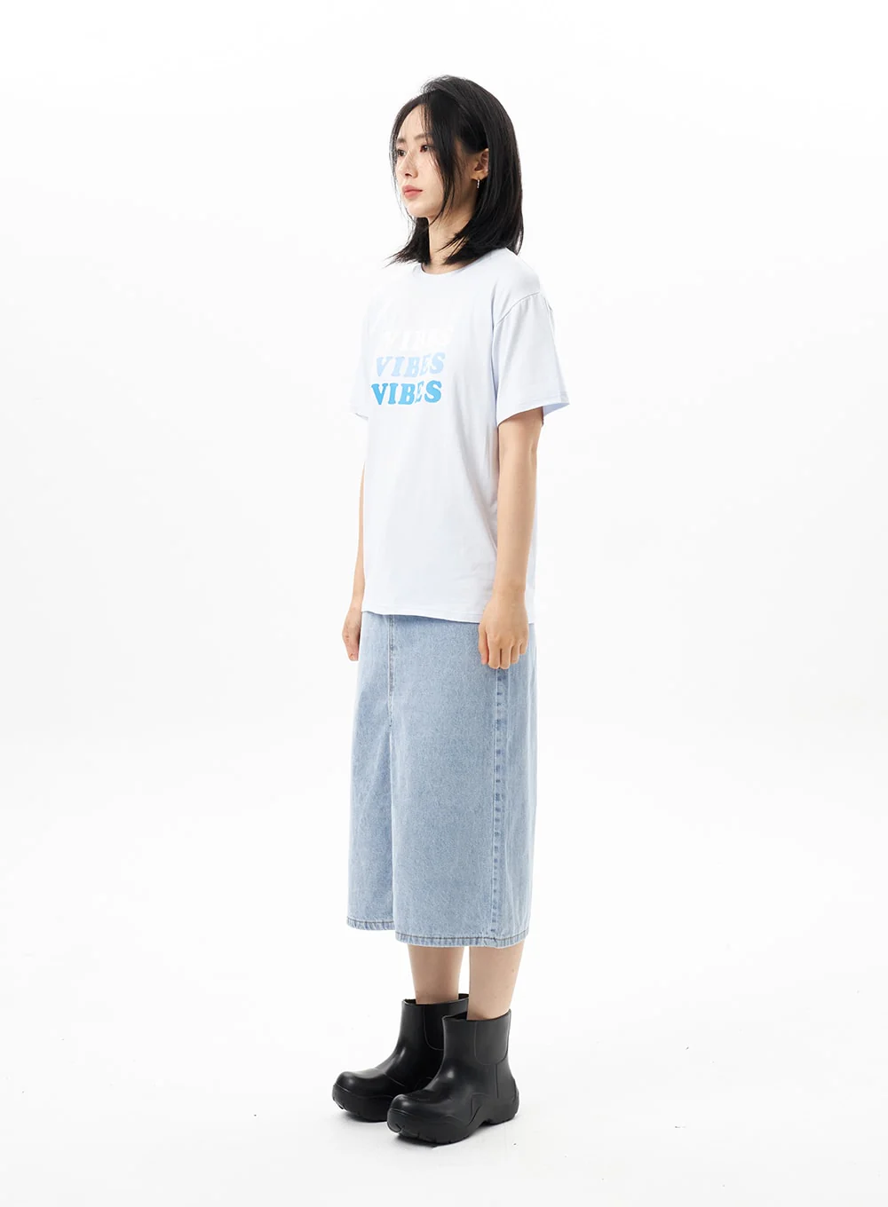Crewneck Graphic Tee OU313 - Image 9