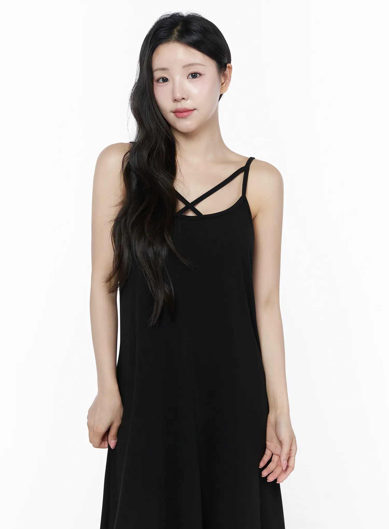 Criss-Cross Strap Maxi Dress IU525 - Image 10