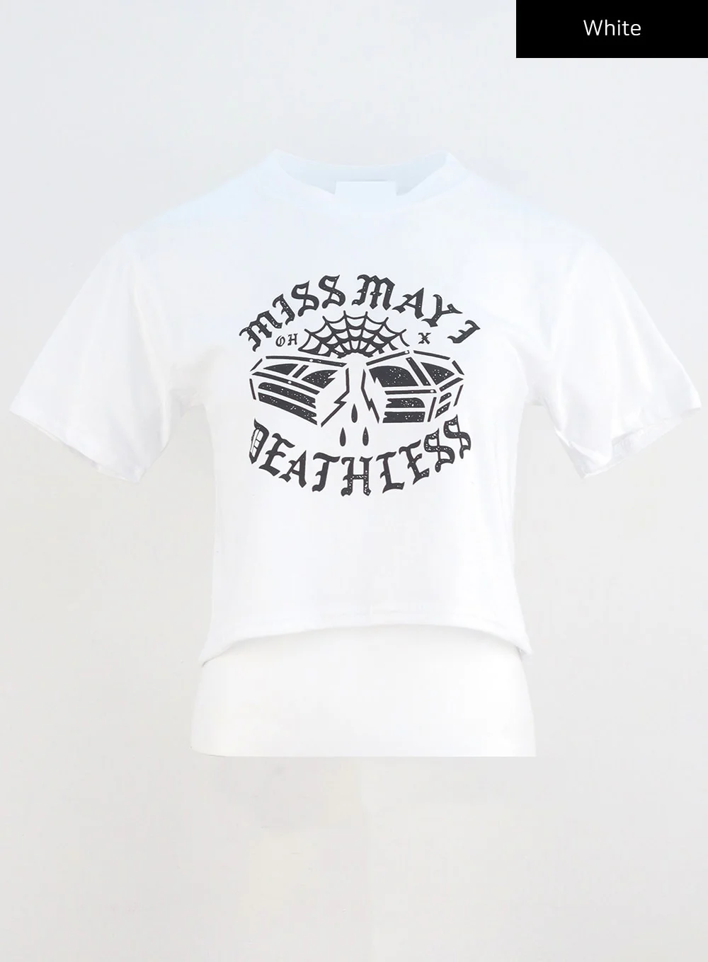 Cropped Crewneck Tee CU302 - Image 14