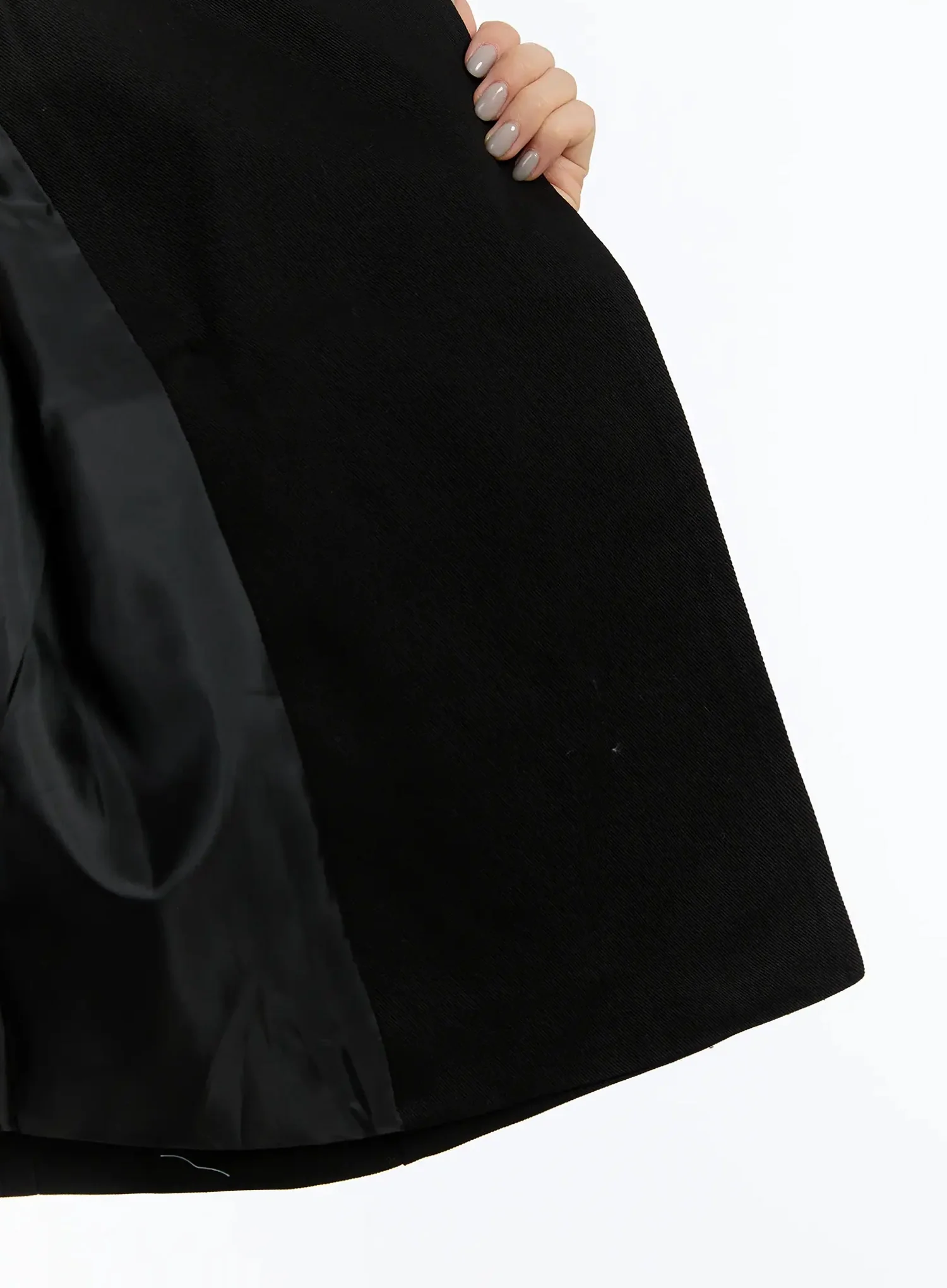 Cropped Double High-Neck French Jacket IM509 - Image 10