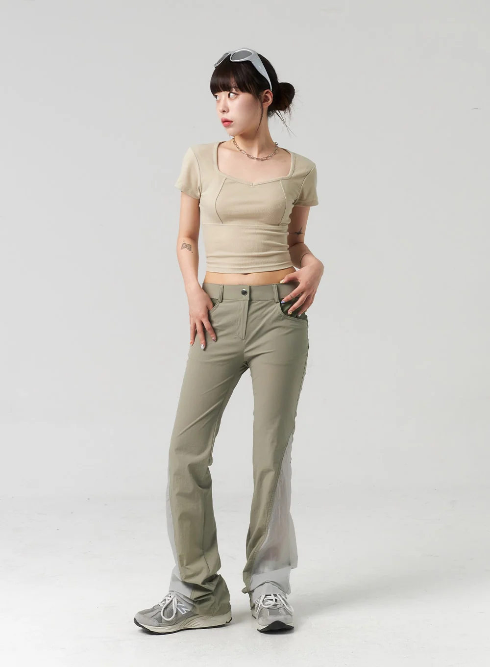 Cut Out Back Tee CL317 - Image 10