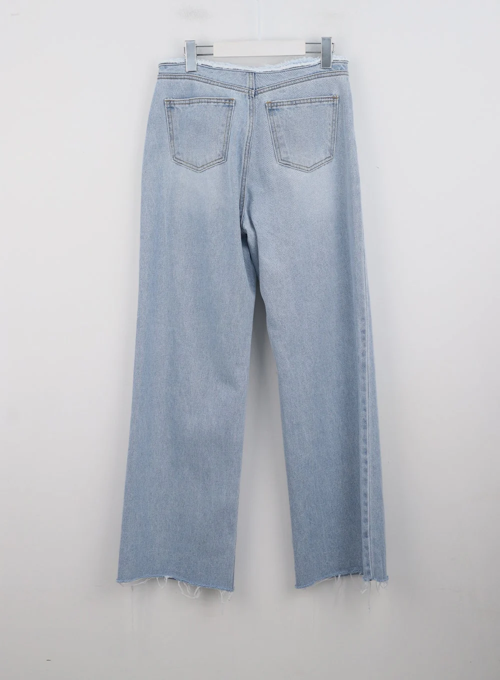 Cut Waist Wide Leg Jeans CG323 - Image 14