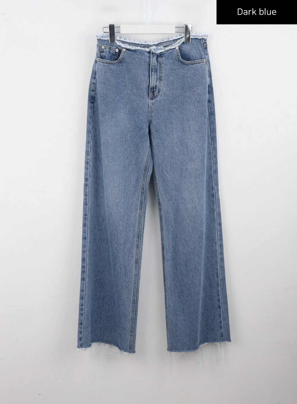 Cut Waist Wide Leg Jeans CG323 - Image 15
