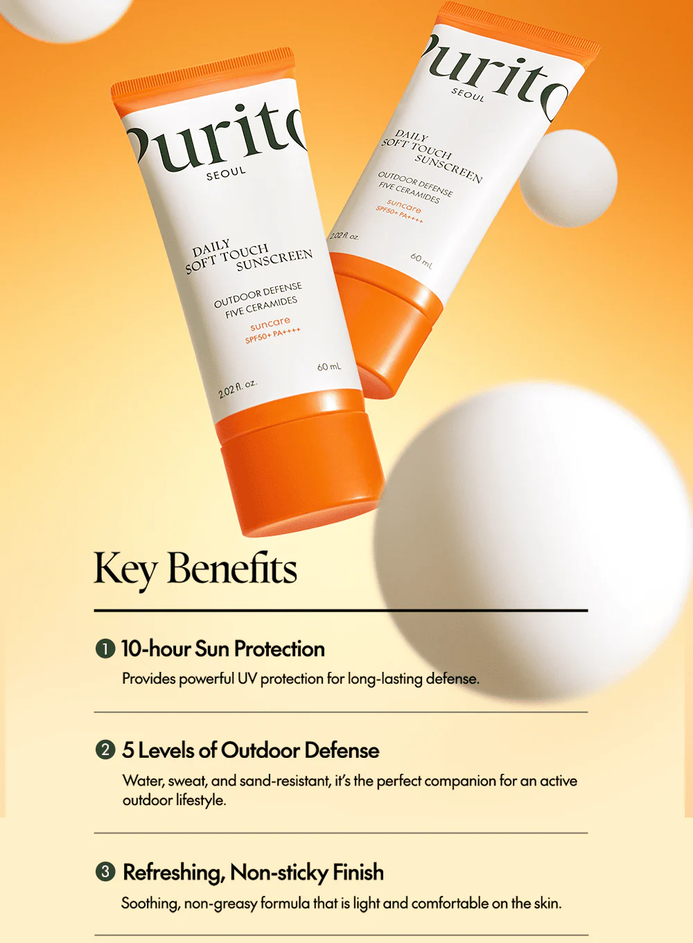 Daily Soft Touch Sunscreen (Renewer) (60ml) - Image 5