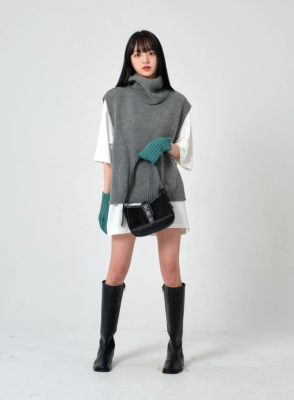 Daily Square Toe Long Boots OD01 - Image 10