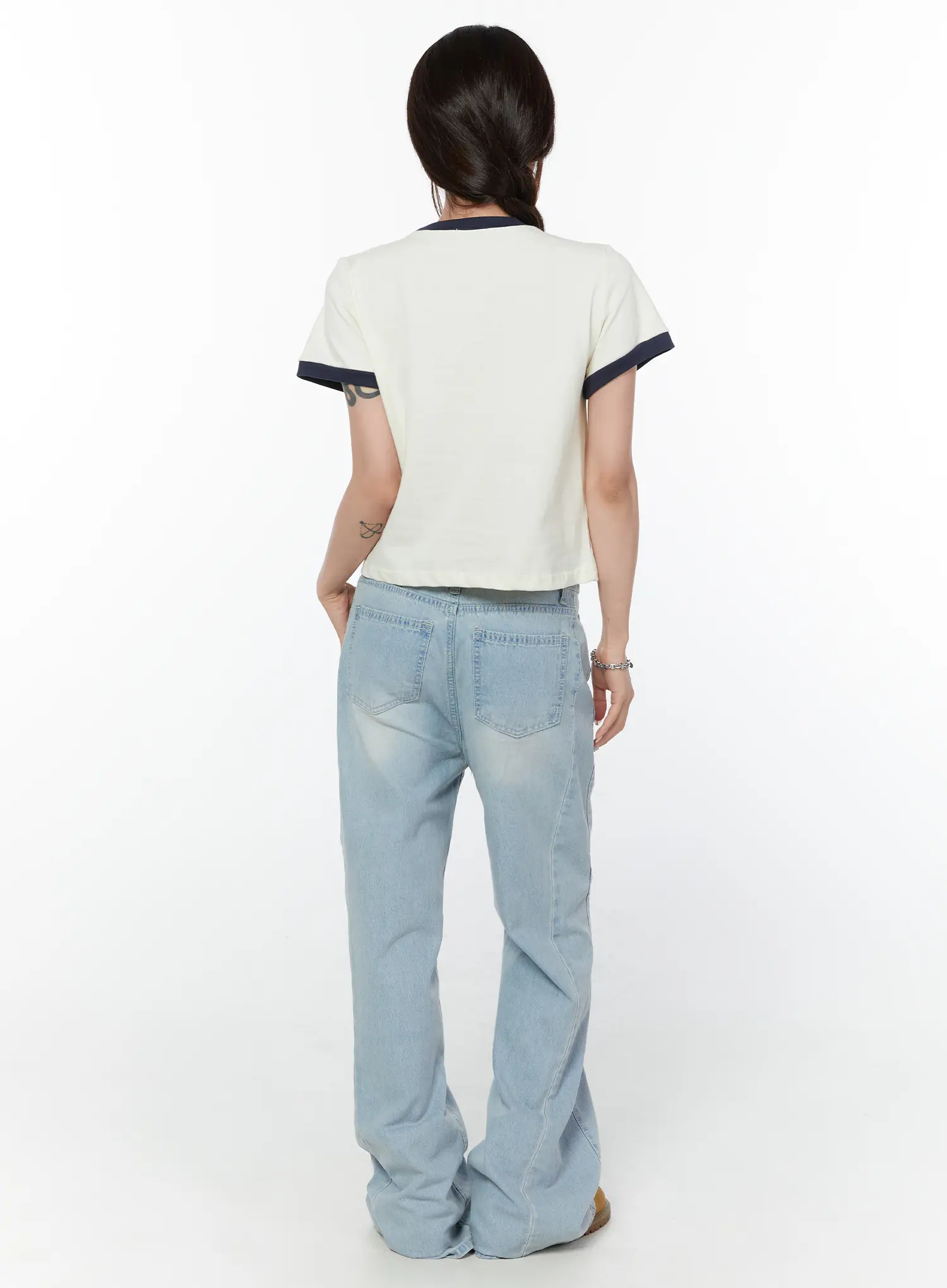 Dais Relaxed High Waist Jeans CY515 - Image 8