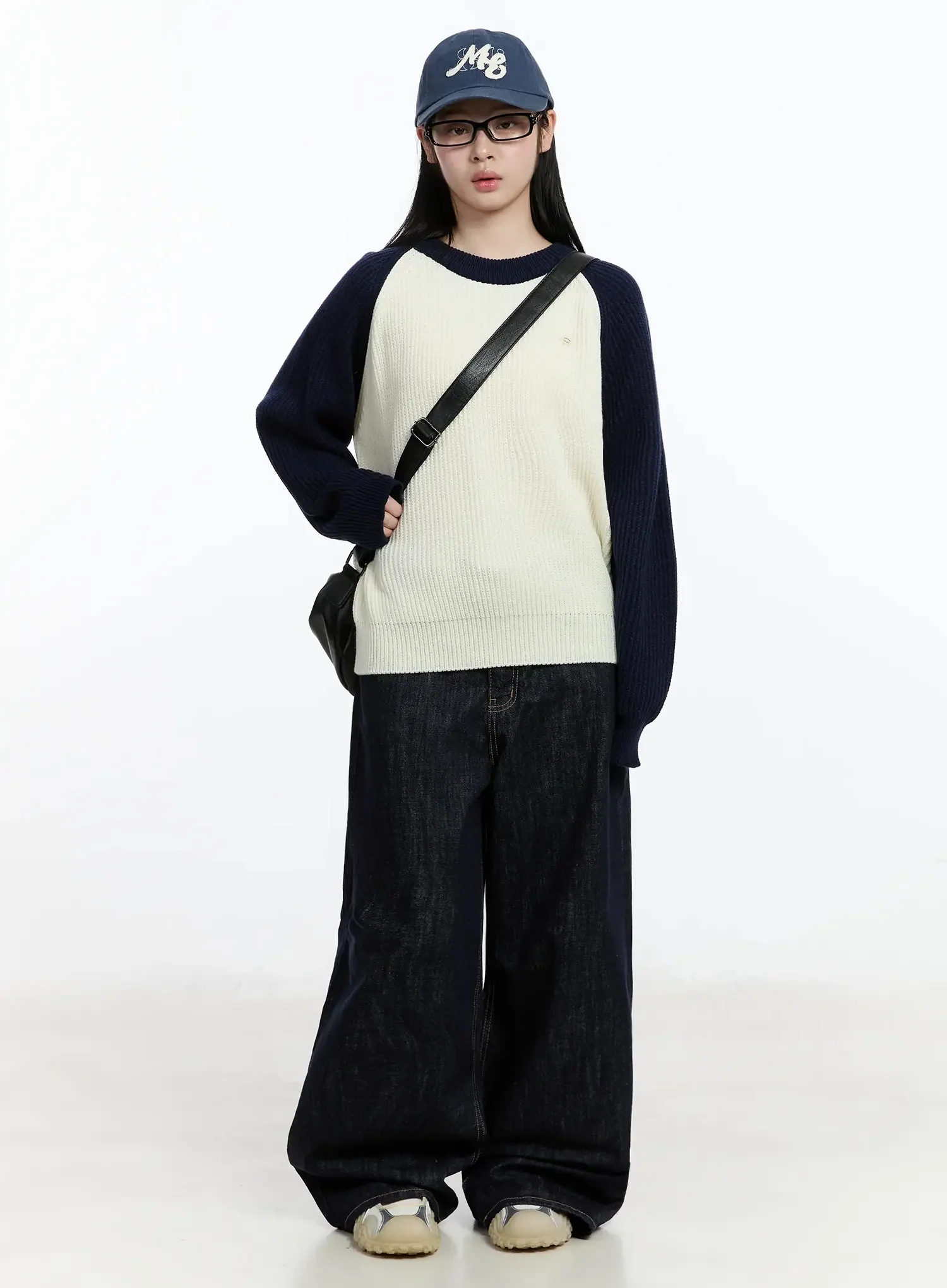 Dallas Dark Washed Wide Leg Jeans IM519 - Image 14