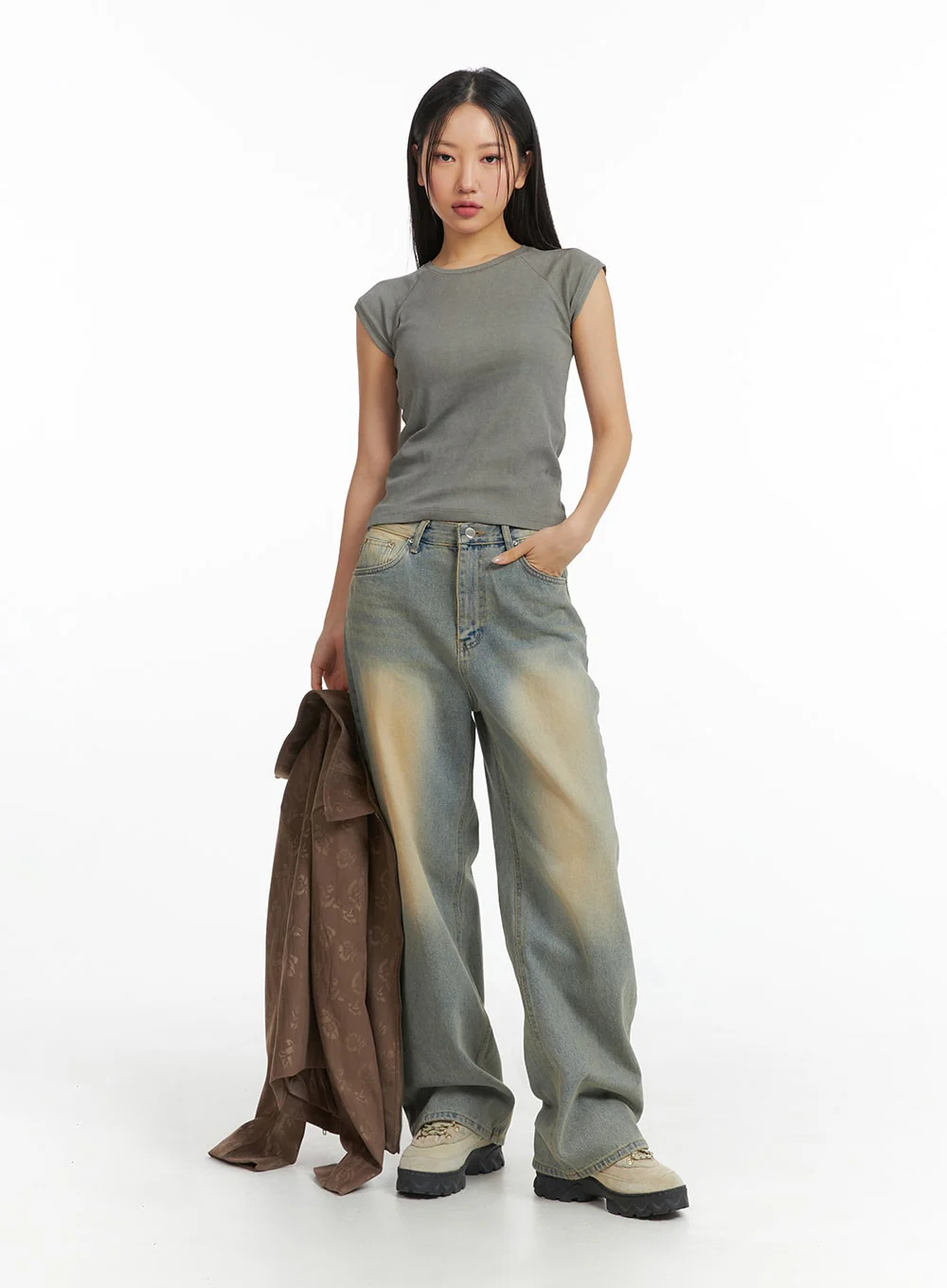 Dark Wash Jeans CF303 - Image 4