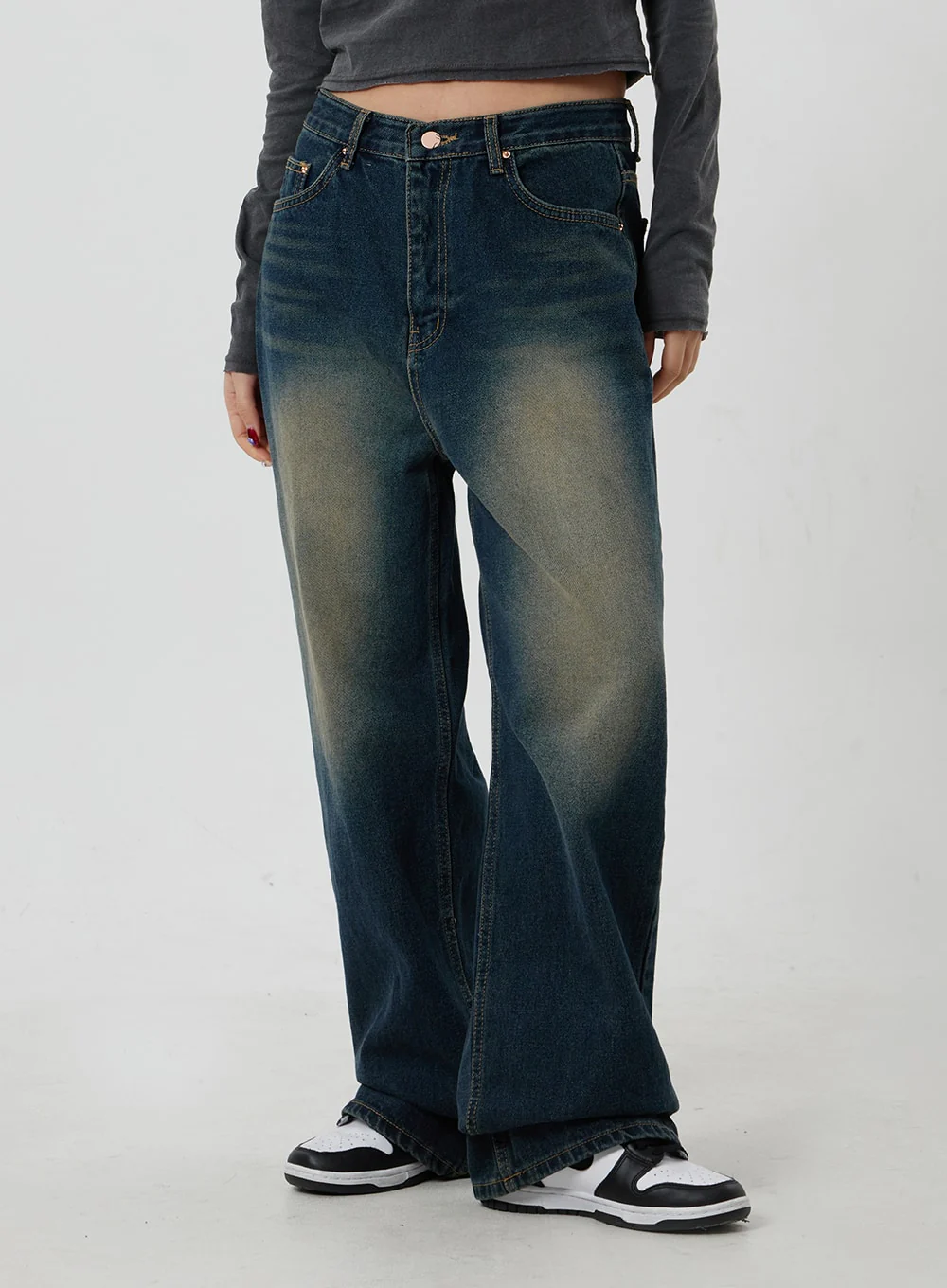 Dark Wash Jeans CF303 - Image 9