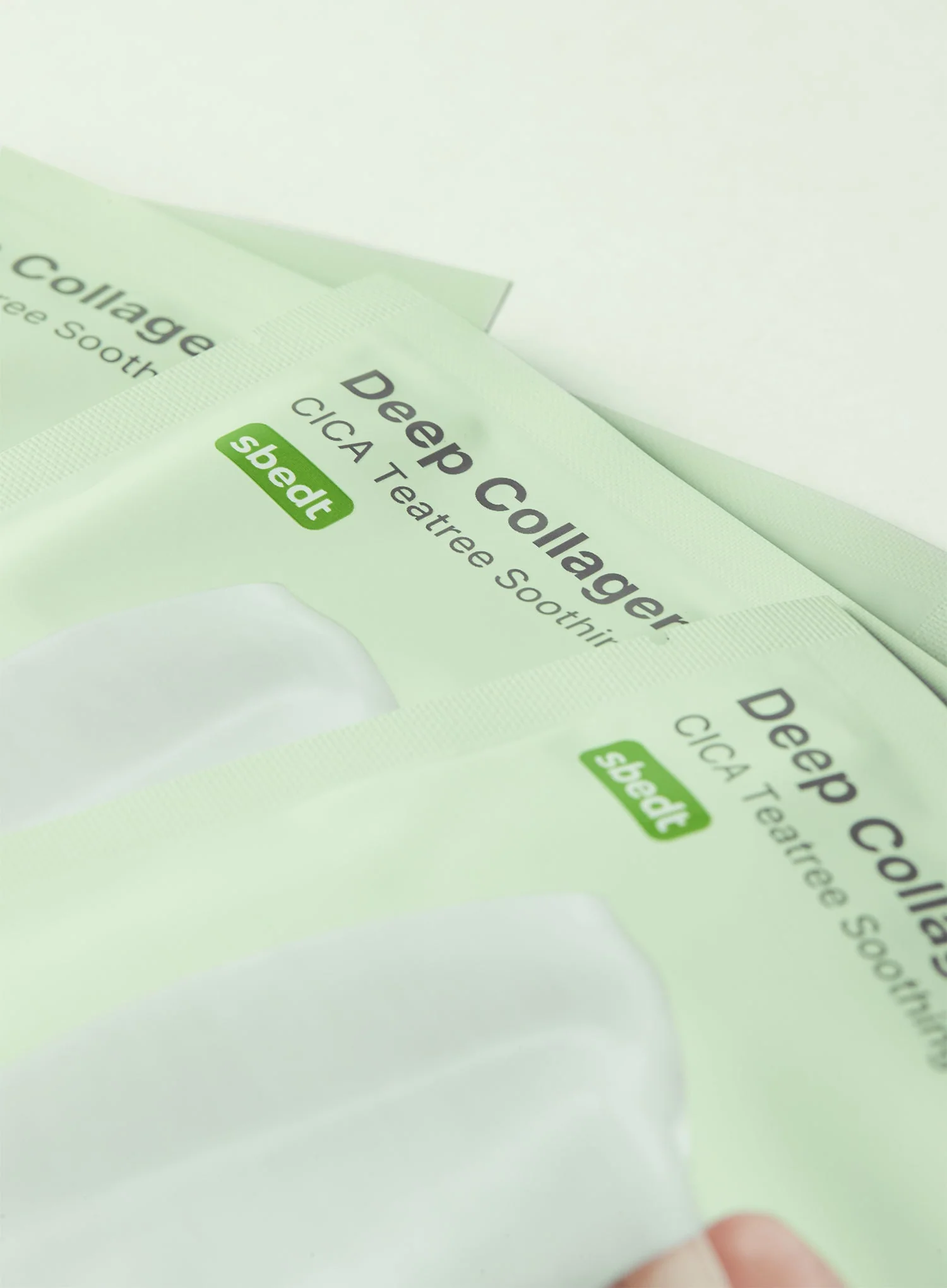 Deep Collagen Cica Teatree Soothing Mask (37g, 1ea) - Image 8