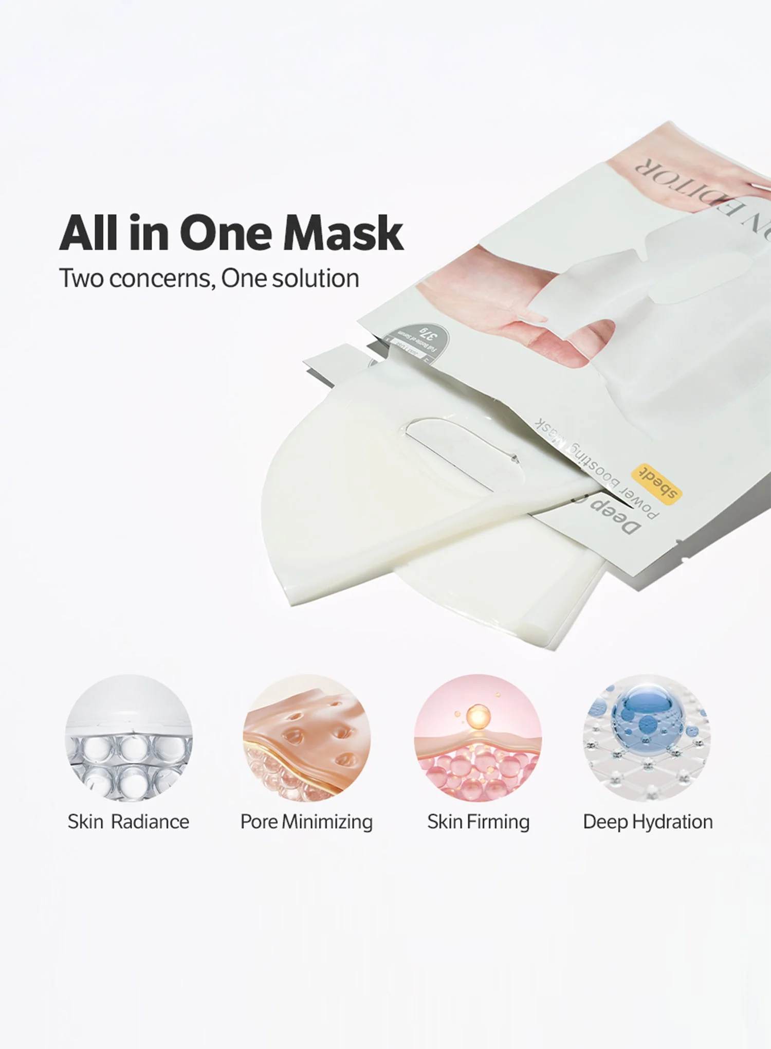 Deep Collagen Power Boosting Mask Set (37g*17ea) - Image 5