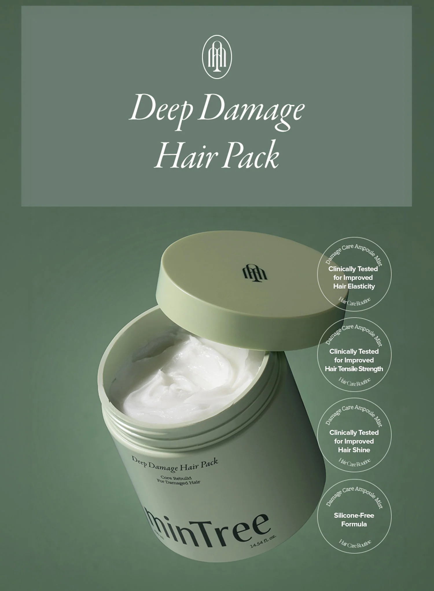 Deep Damage Hair Pack (430ml) - Image 4