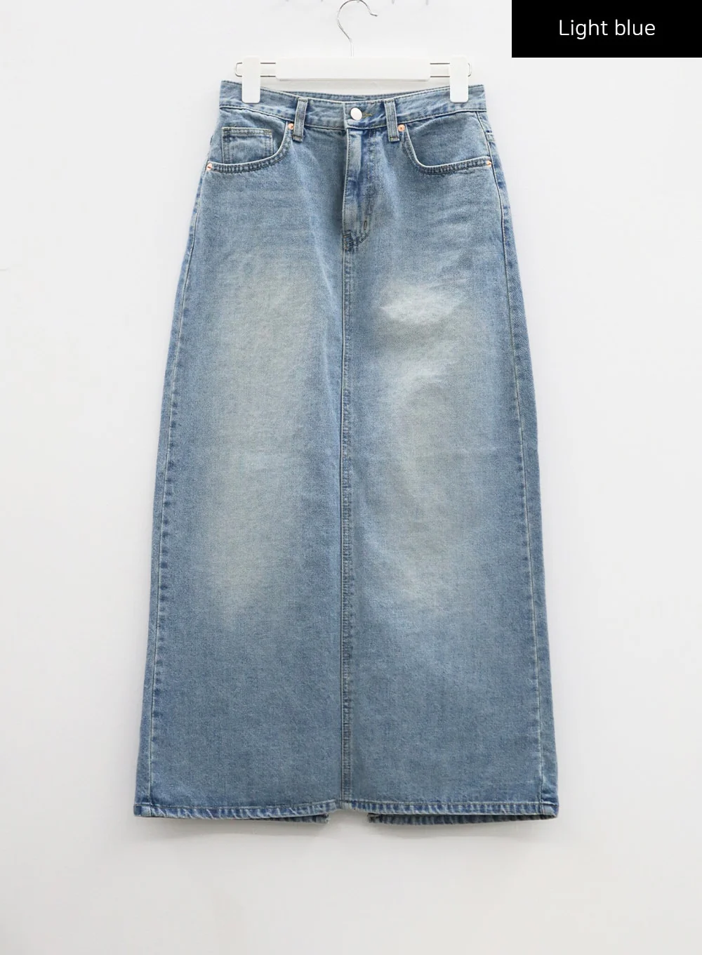 Denim Maxi Skirt CF324 - Image 14