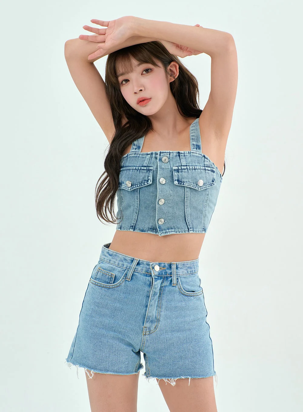 Denim Shorts BY303 - Image 5