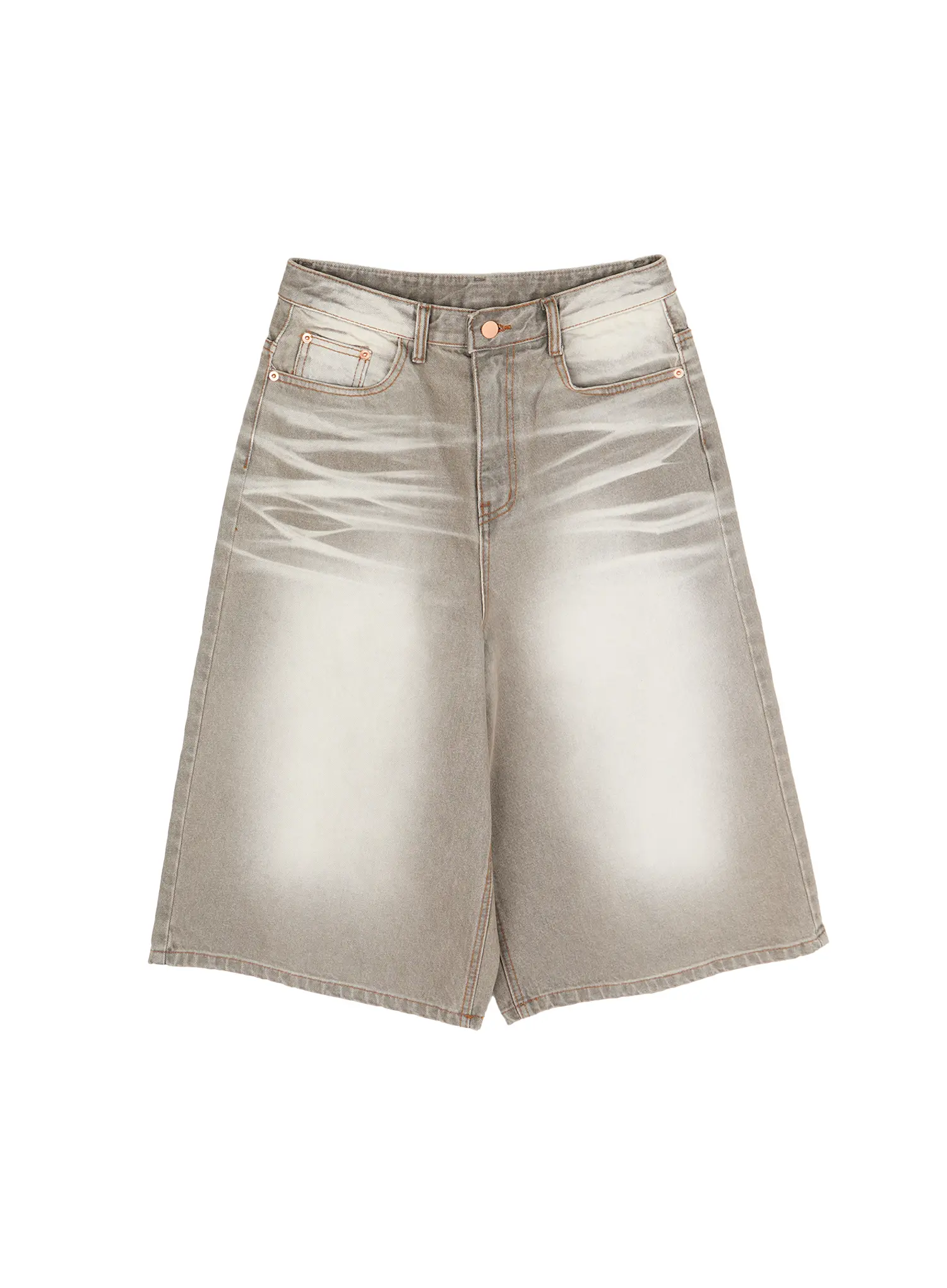 Dess Washed Wide Leg Bermuda Jorts CY512 - Image 16