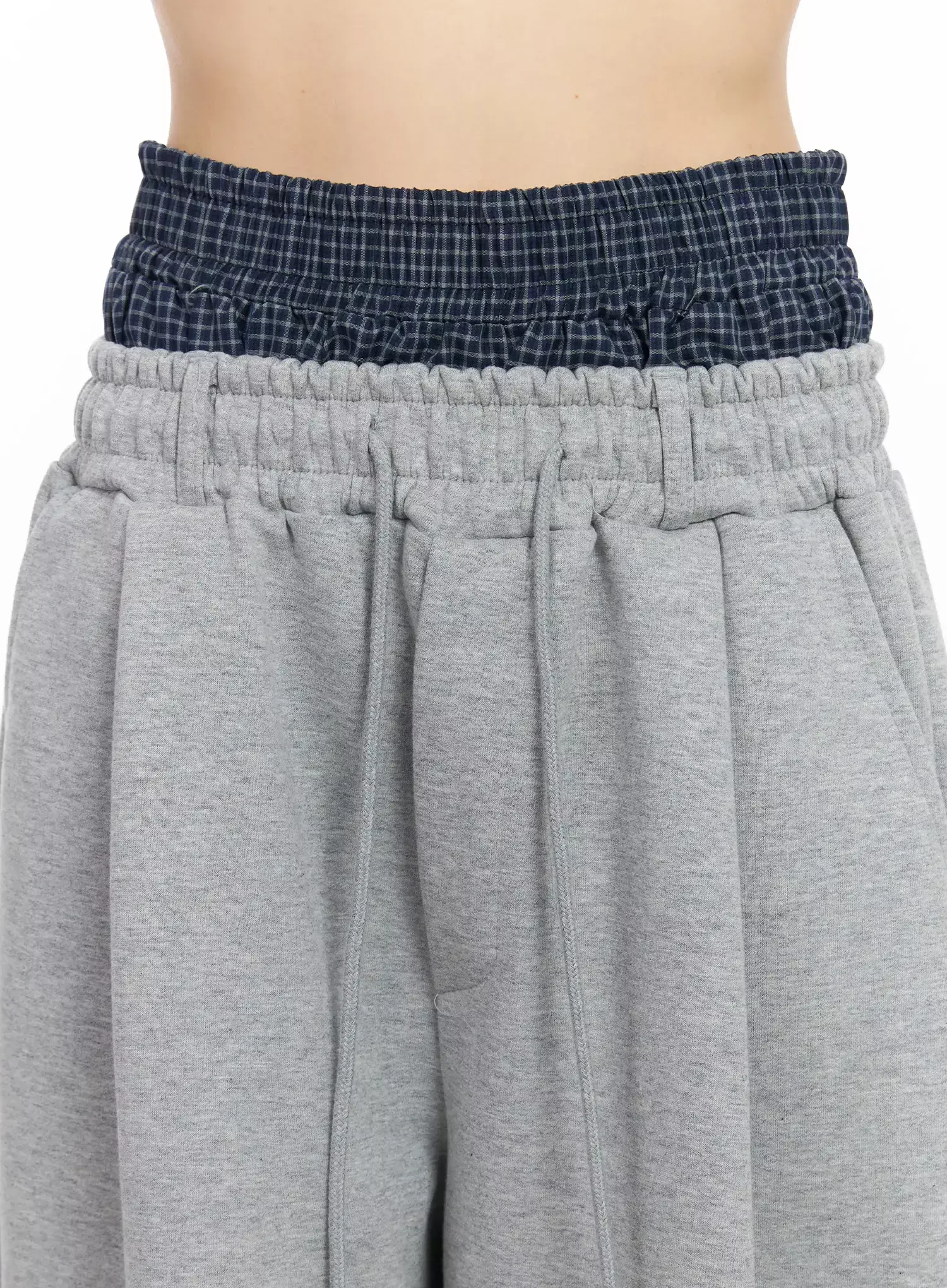 Double Layer Sagging Sweatpants IM530 - Image 4