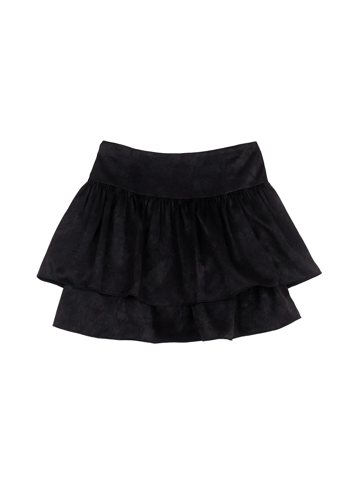 Double Layered Ruffle Mini Skirt CS501 - Image 10