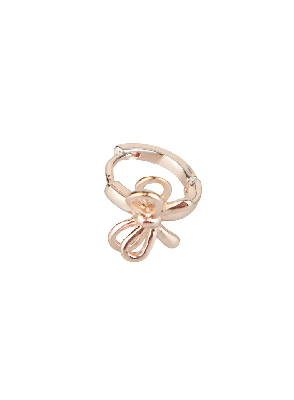 Double Ribbon Earrings IG406 - Image 4