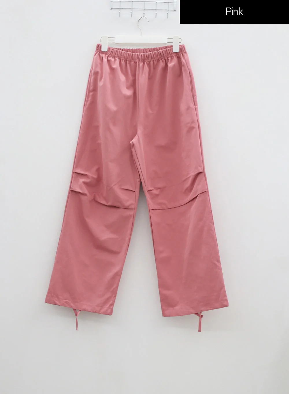 Drawstring Wide Track Pants IF314 - Image 18