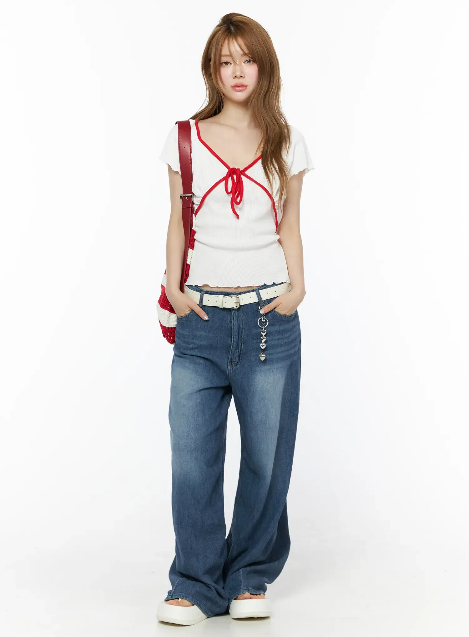 Eira Summer Dark Washed Jeans IU515 - Image 2