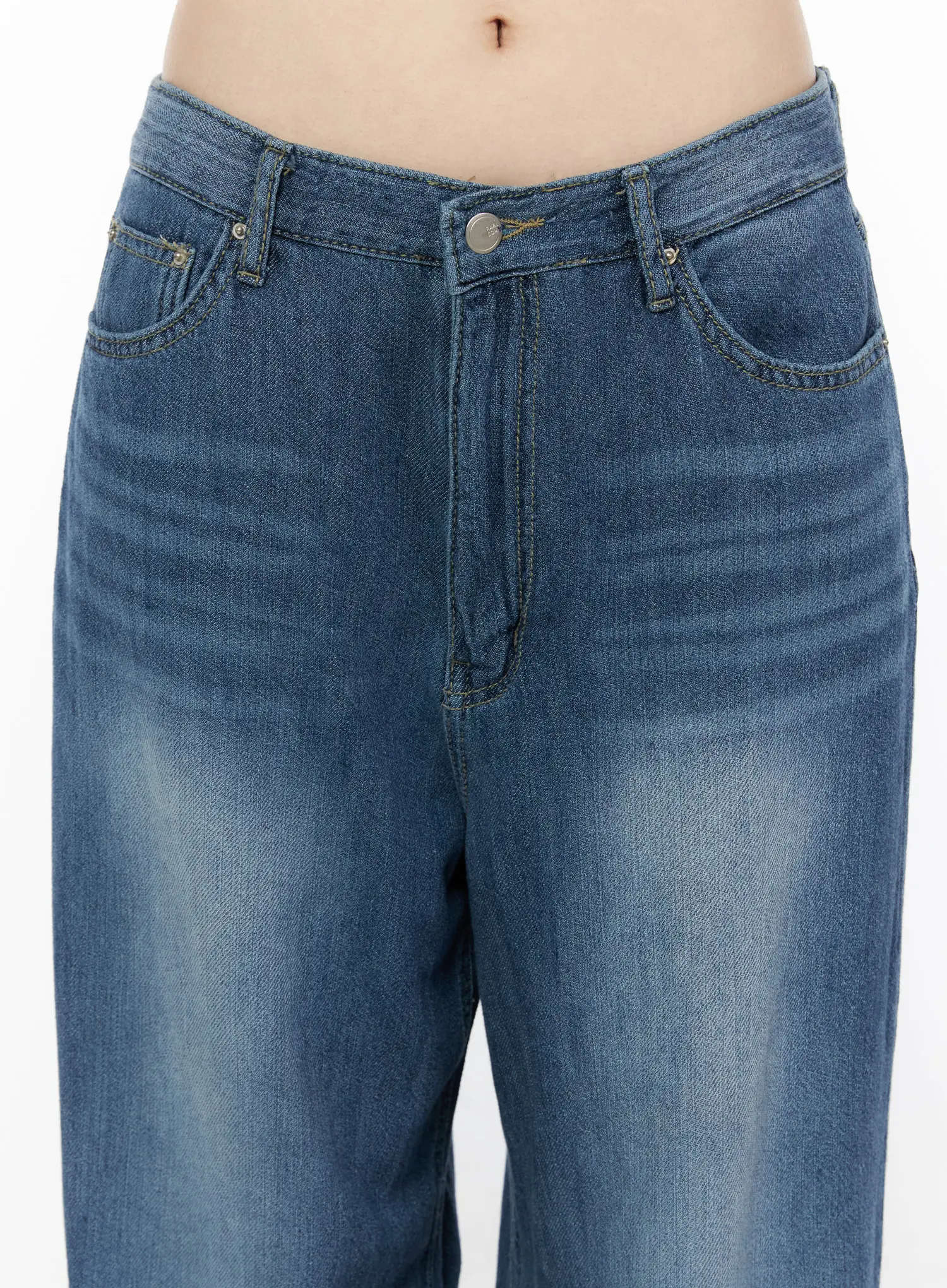 Eira Summer Dark Washed Jeans IU515 - Image 3