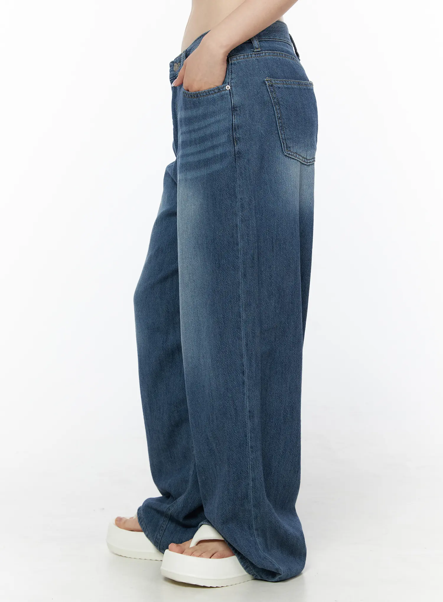Eira Summer Dark Washed Jeans IU515 - Image 4