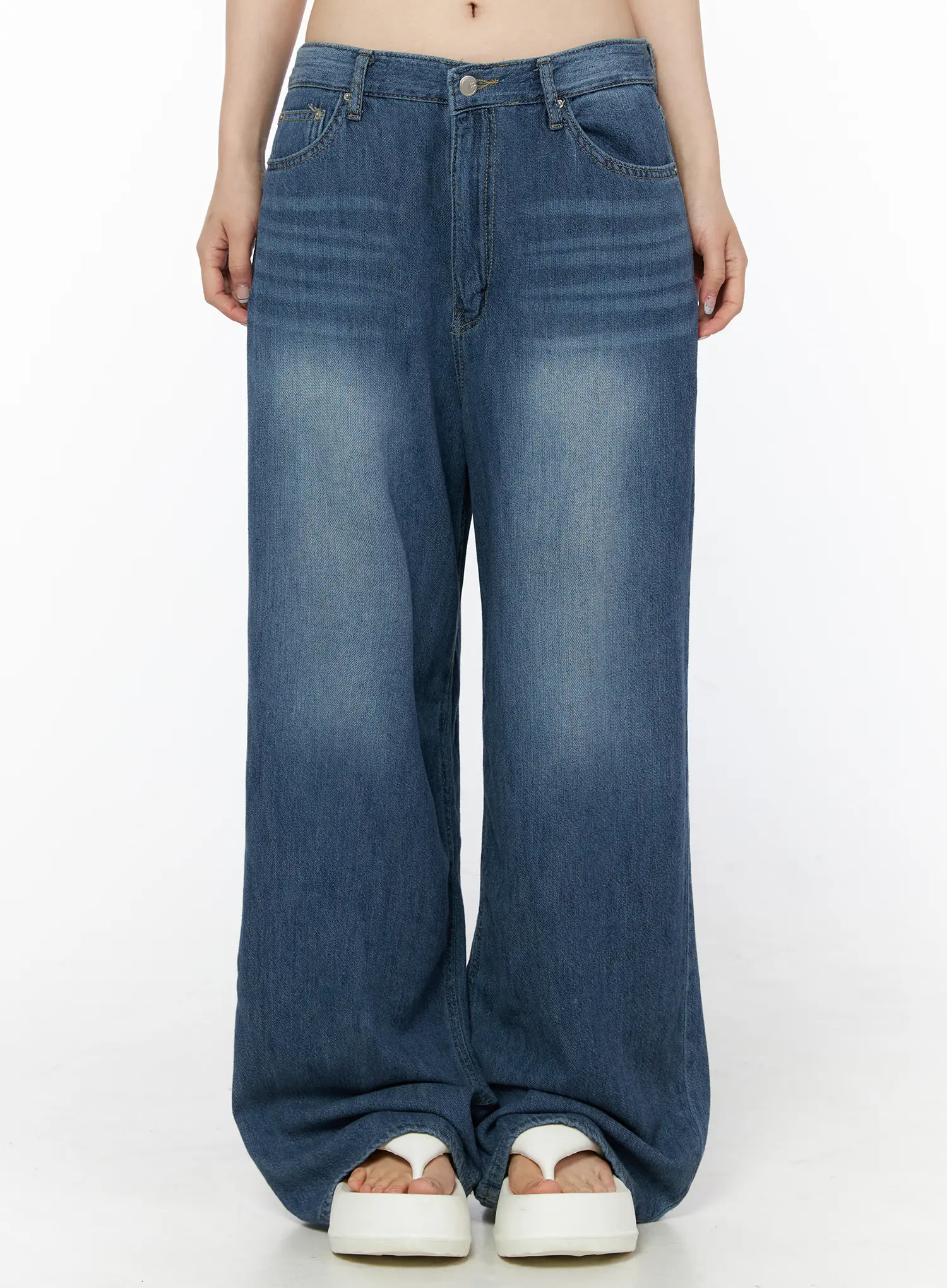 Eira Summer Dark Washed Jeans IU515 - Image 8