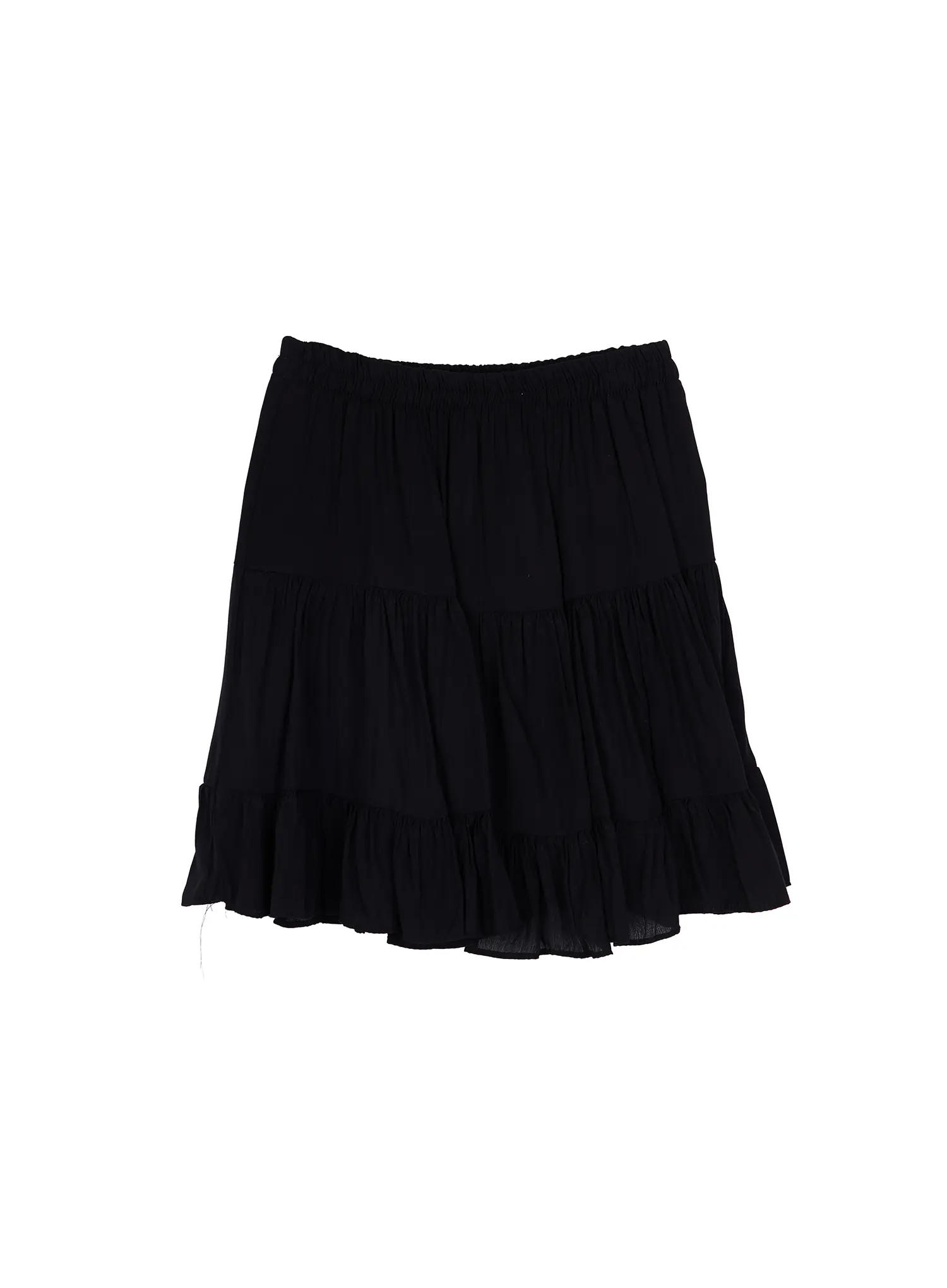 Elastic Waist Tiered Midi Skirt CY522 - Image 12