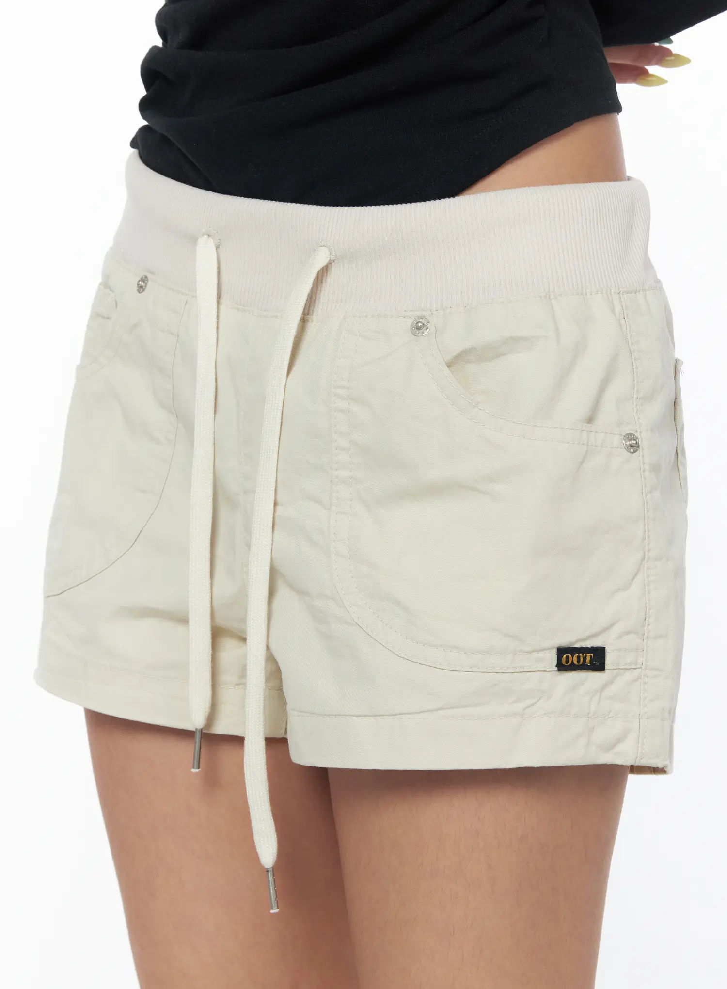 Elastic Waist Utility Shorts CU502 - Image 3