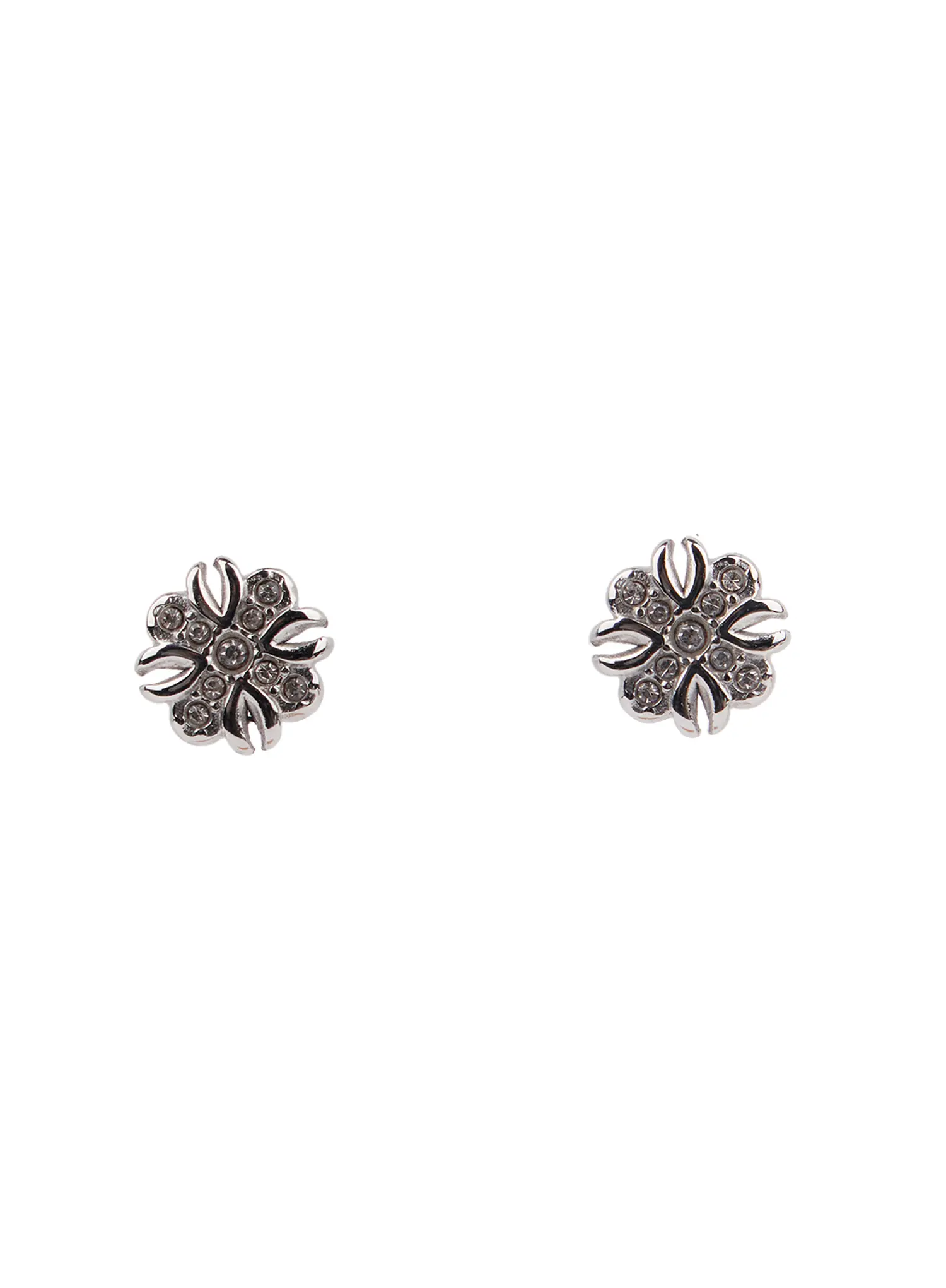 Elegant Floral Stud Earrings CM505 - Image 4