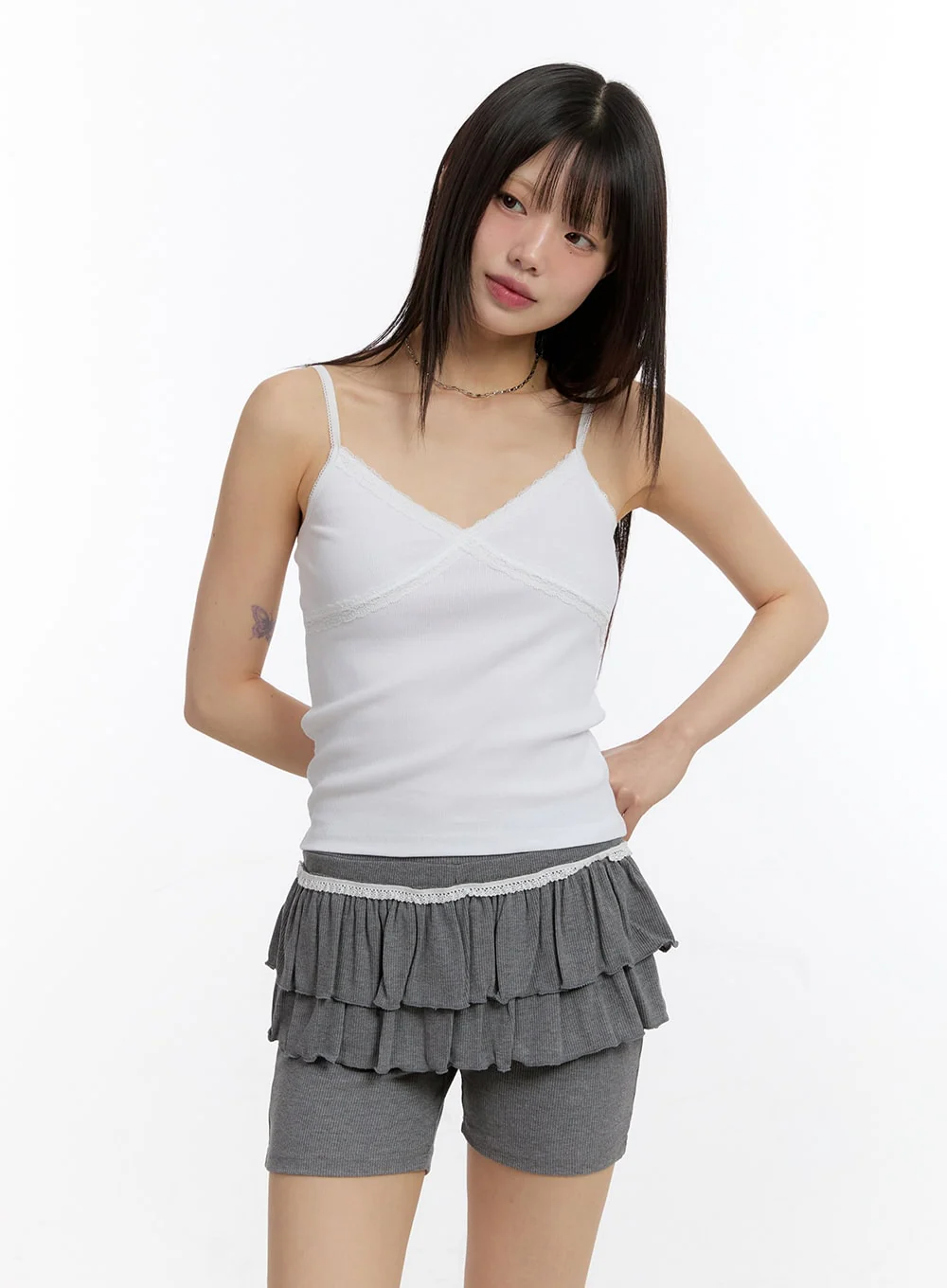 Elegant Lace Cami Top CA509 - Image 2