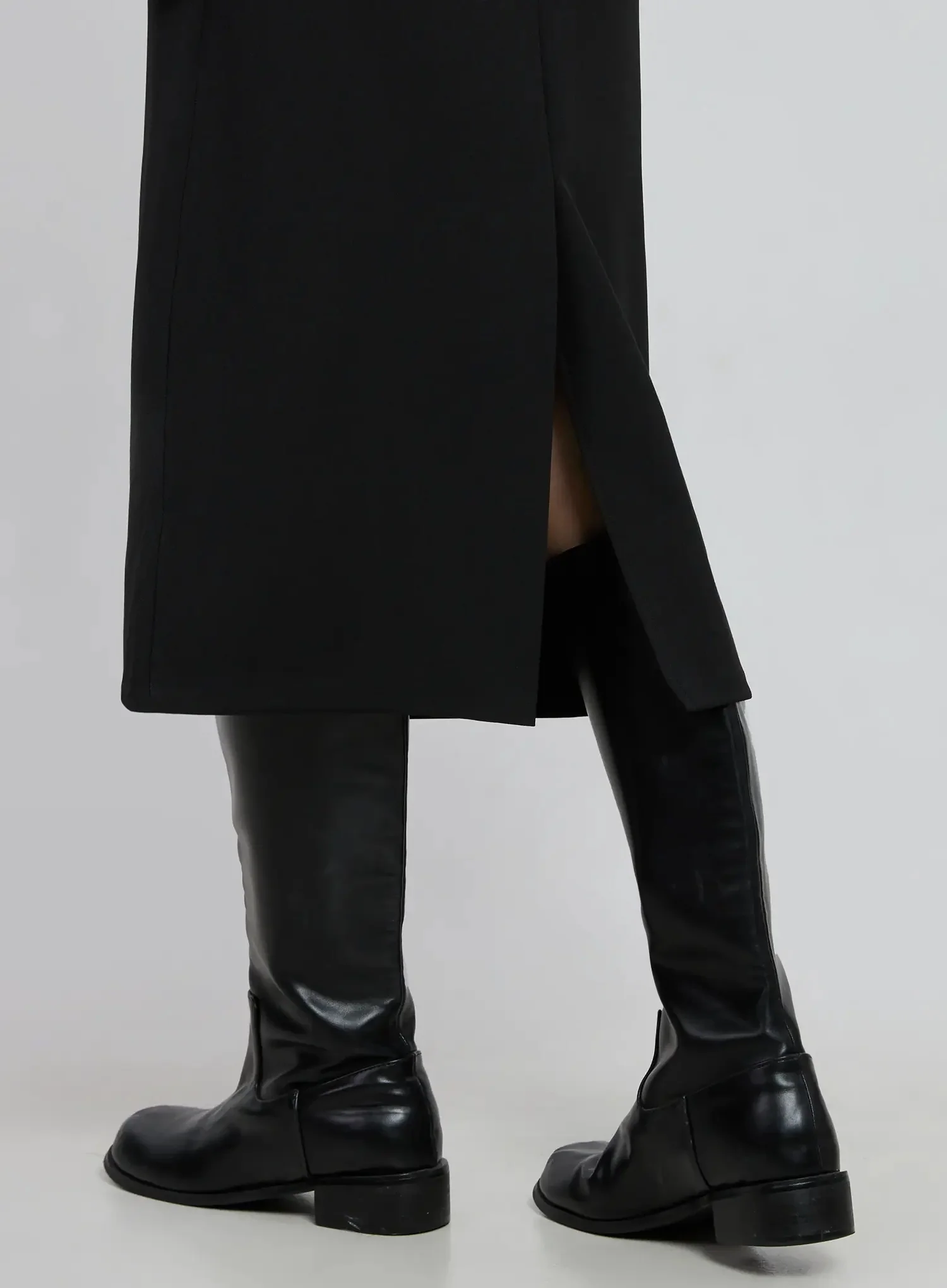 Elegant Midi Belted Skirt IO530 - Image 14