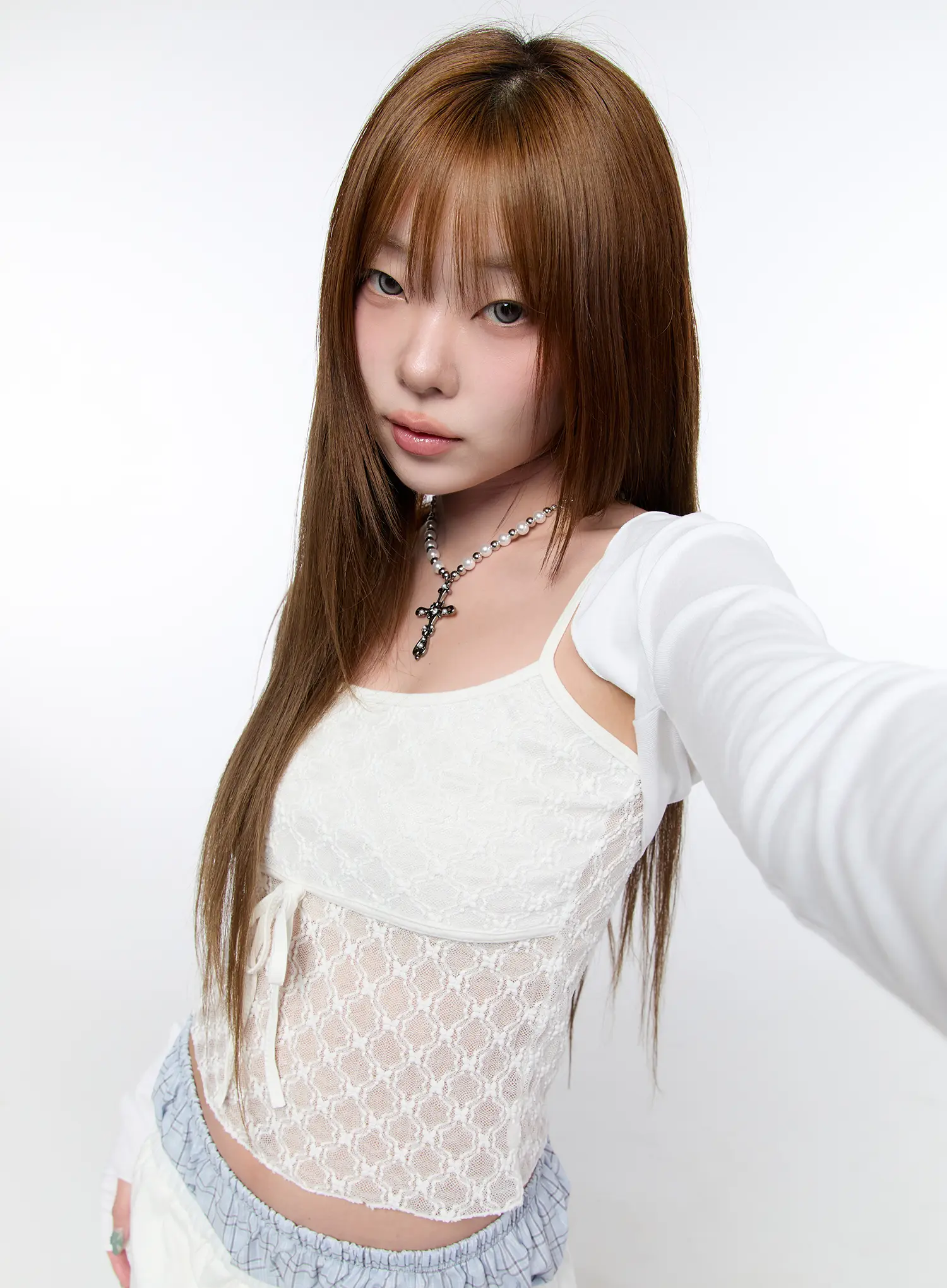 Elegant Sheer Bolero Cardigan CA520 - Image 11