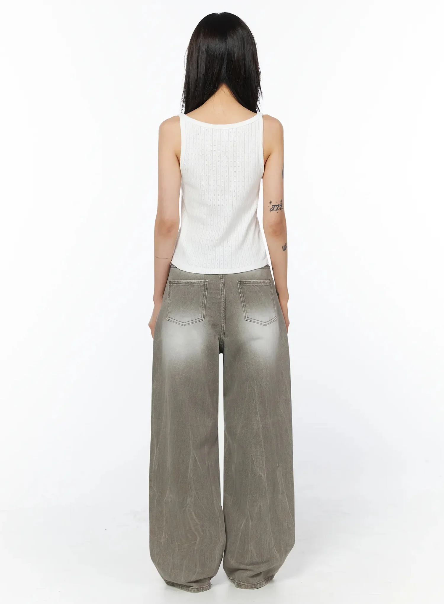 Elexia Low-Rise Baggy Jeans IU508 - Image 7
