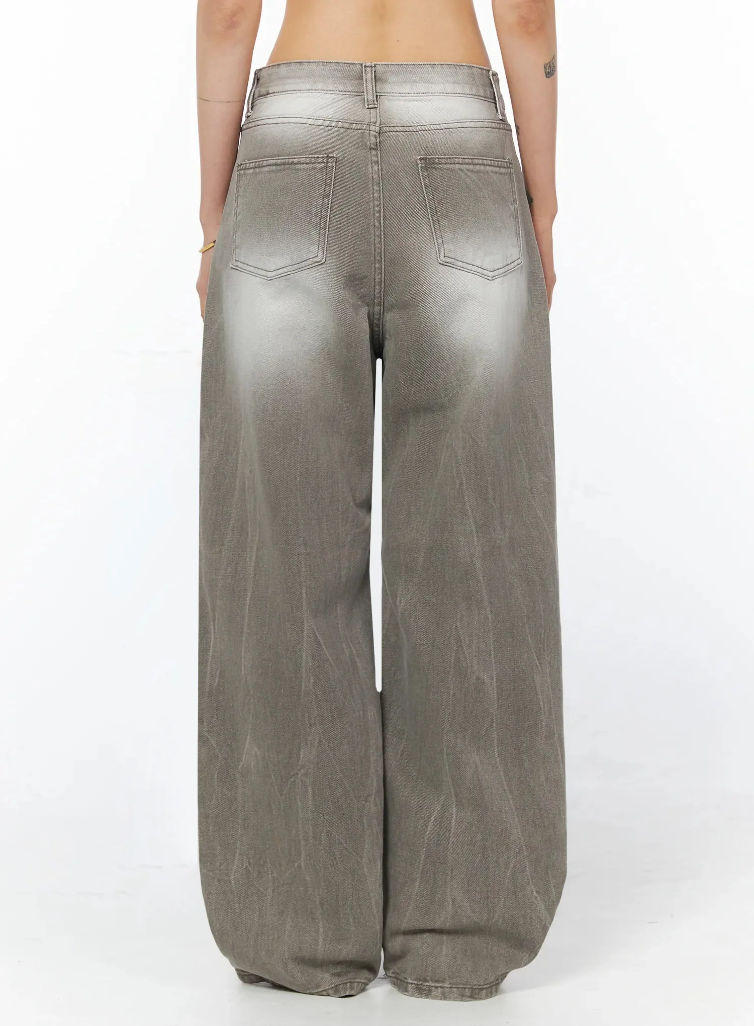 Elexia Low-Rise Baggy Jeans IU508 - Image 9