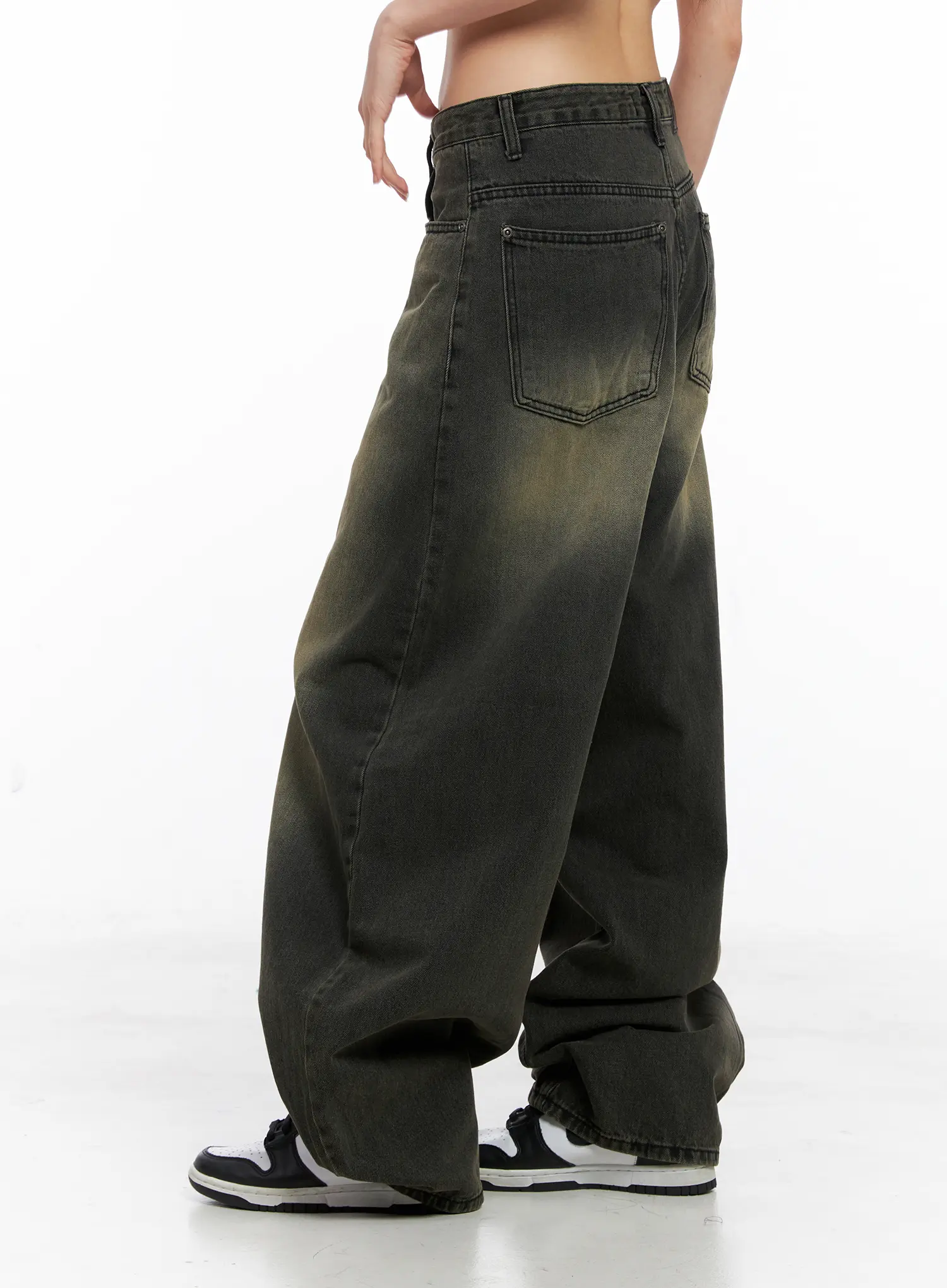 Elias Mega Wide Vintage Washed Jeans CC1109 - Image 4