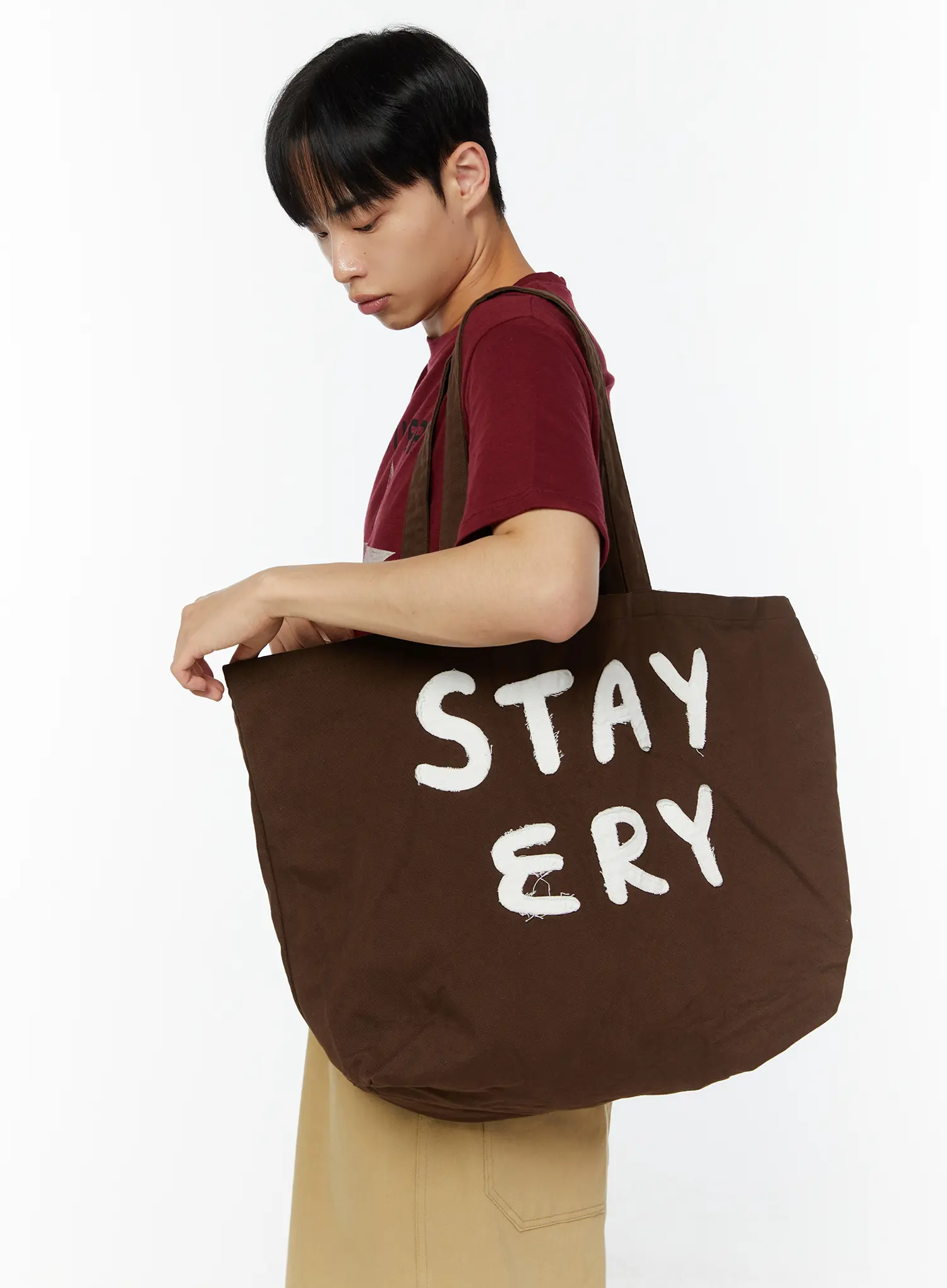 Embroidered Tote Bag IU518