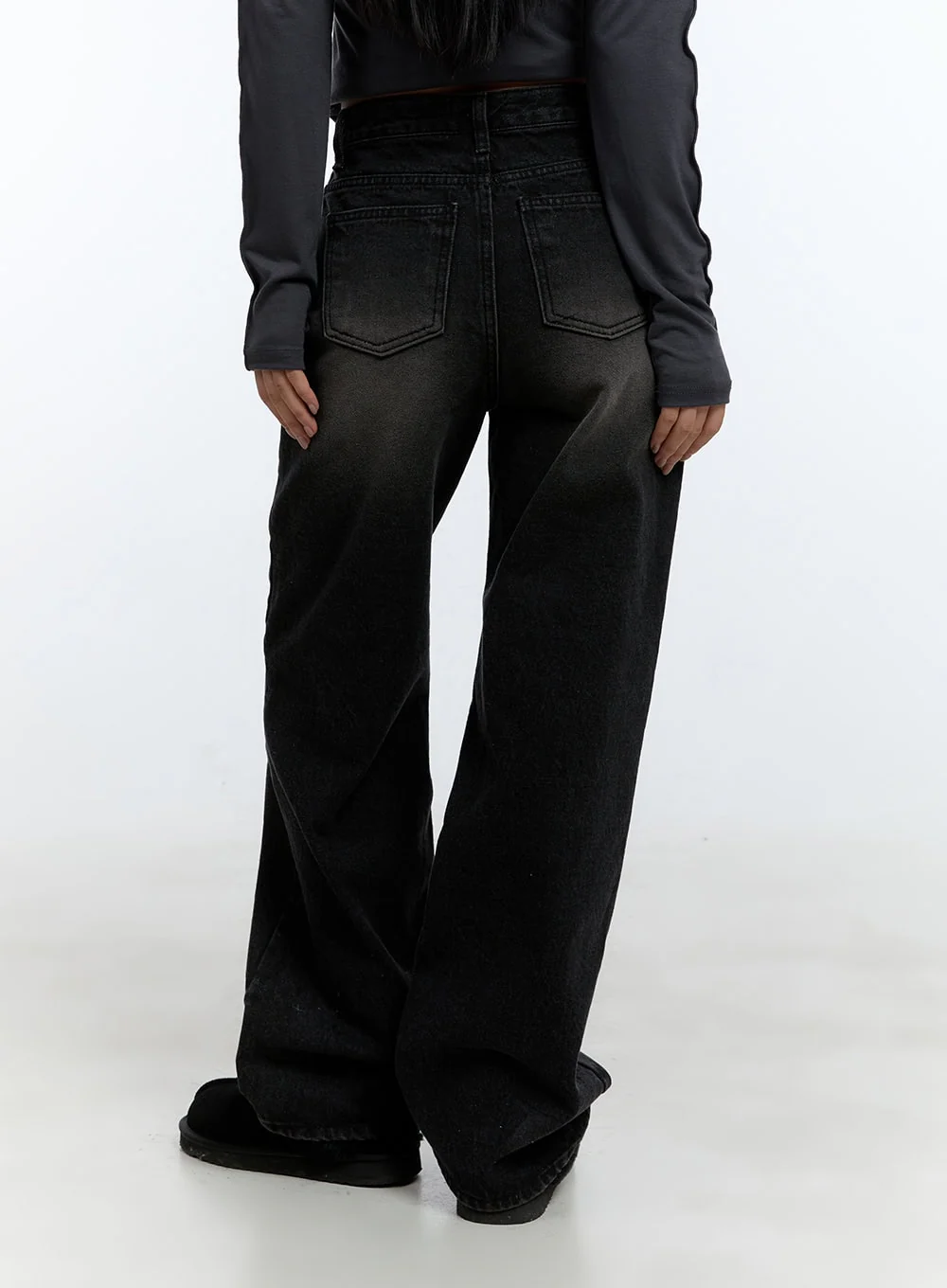 Emilia Cotton Wide Leg Jeans CD420 - Image 5