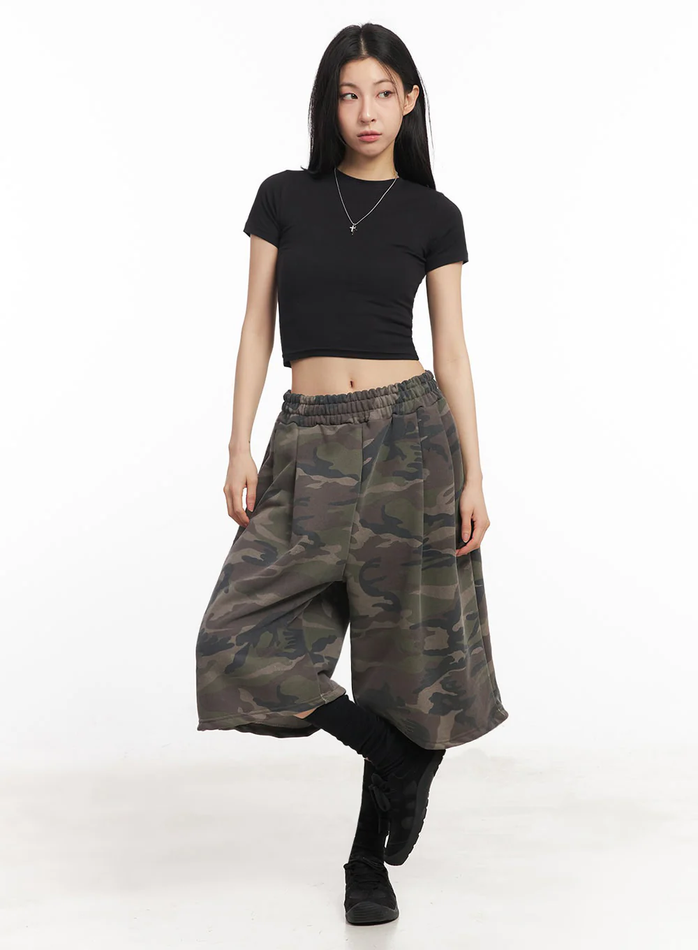 Essential Cotton Crop Top IY529 - Image 12