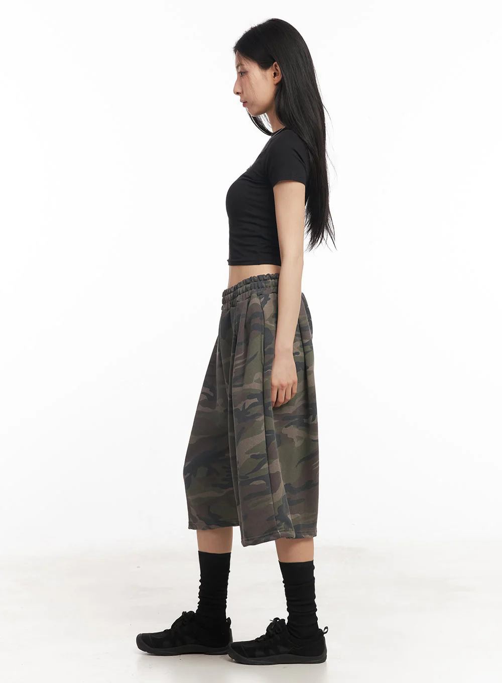 Essential Cotton Crop Top IY529 - Image 13