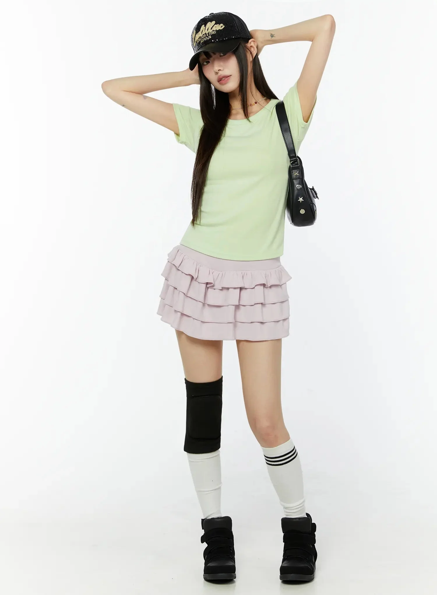 Essential Crew Neck T-Shirt IU518 - Image 10