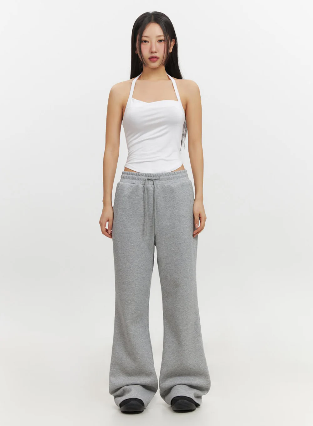 Essential Halter-Neck Crop Cami Top IF510 - Image 4