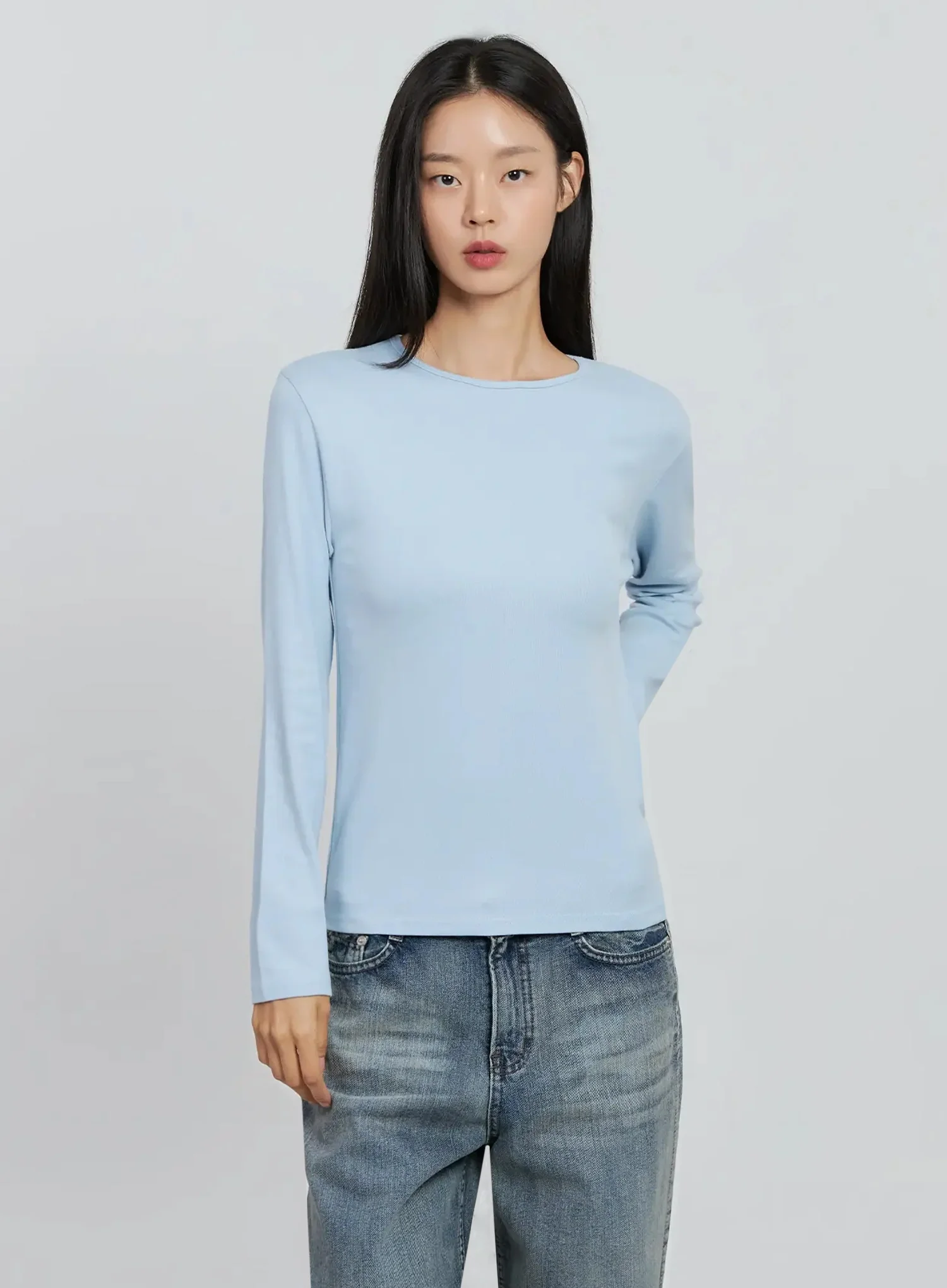 Essential Long Sleeve Top IO530 - Image 16