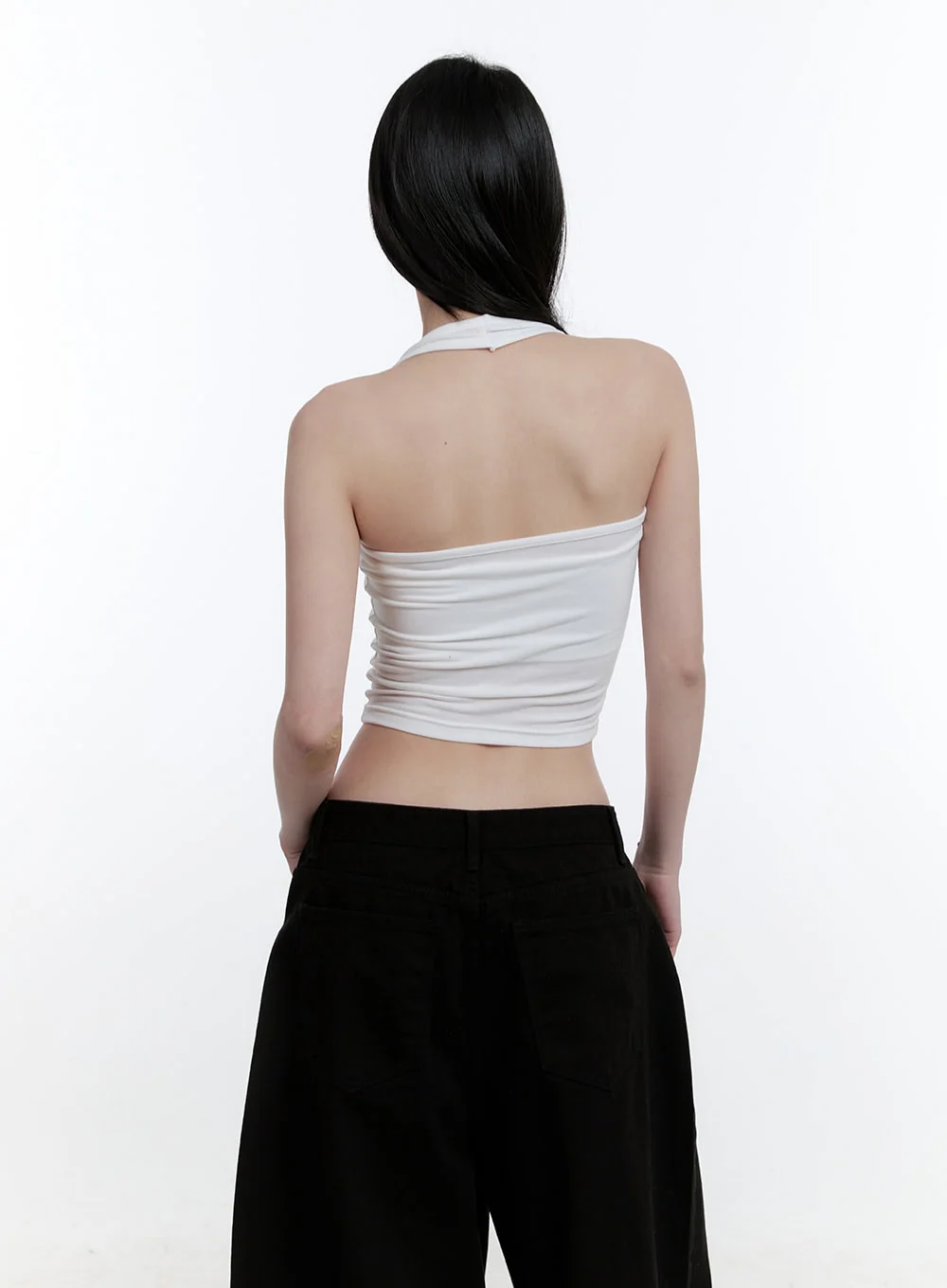Essential Slim-Fit Halter Top CJ522 - Image 6