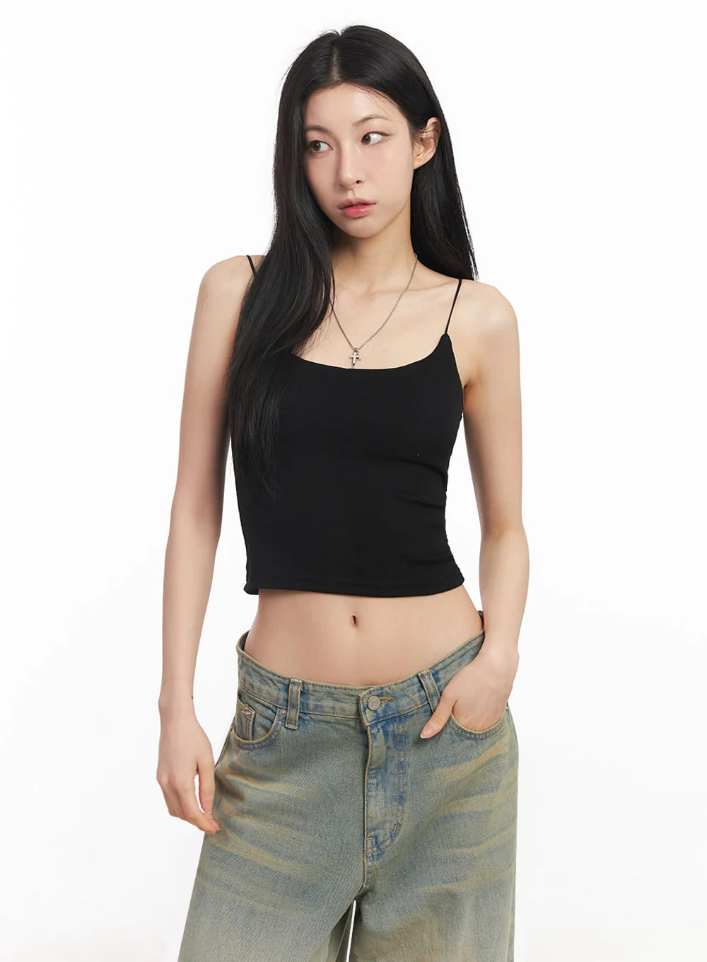 Essential Stretchy Crop Cami Top IY529 - Image 16