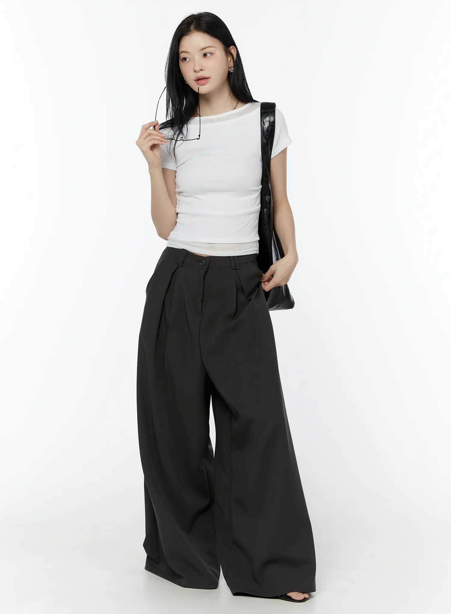 Extra Wide-Fit Slacks IU503 - Image 2
