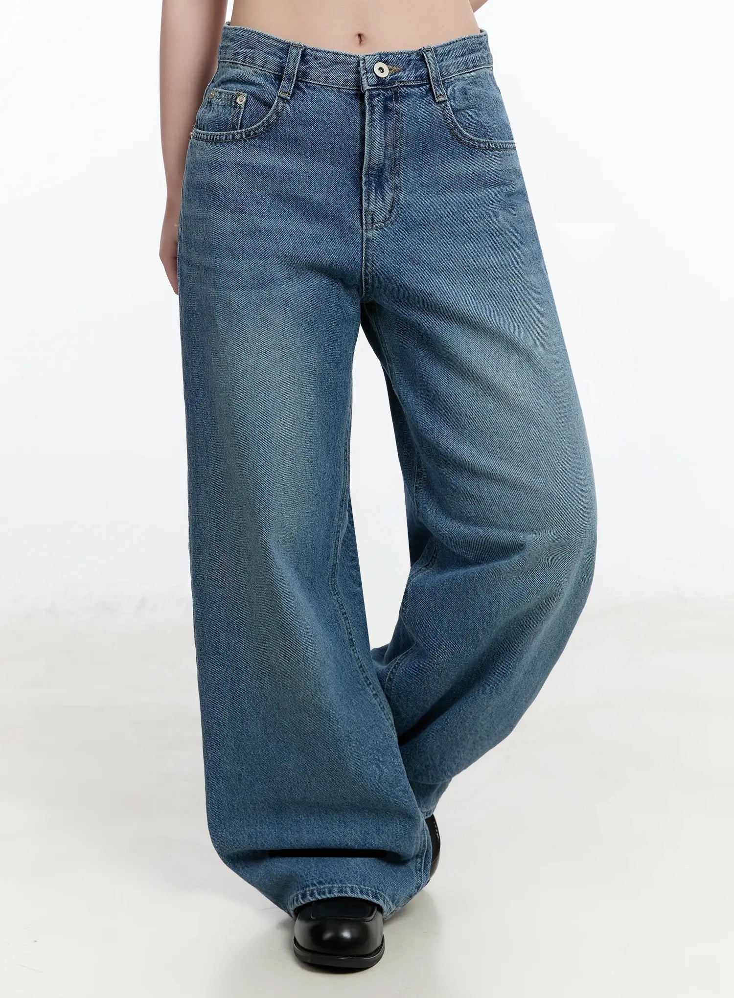 Fallon Classic Wide Leg Jeans IM519 - Image 10