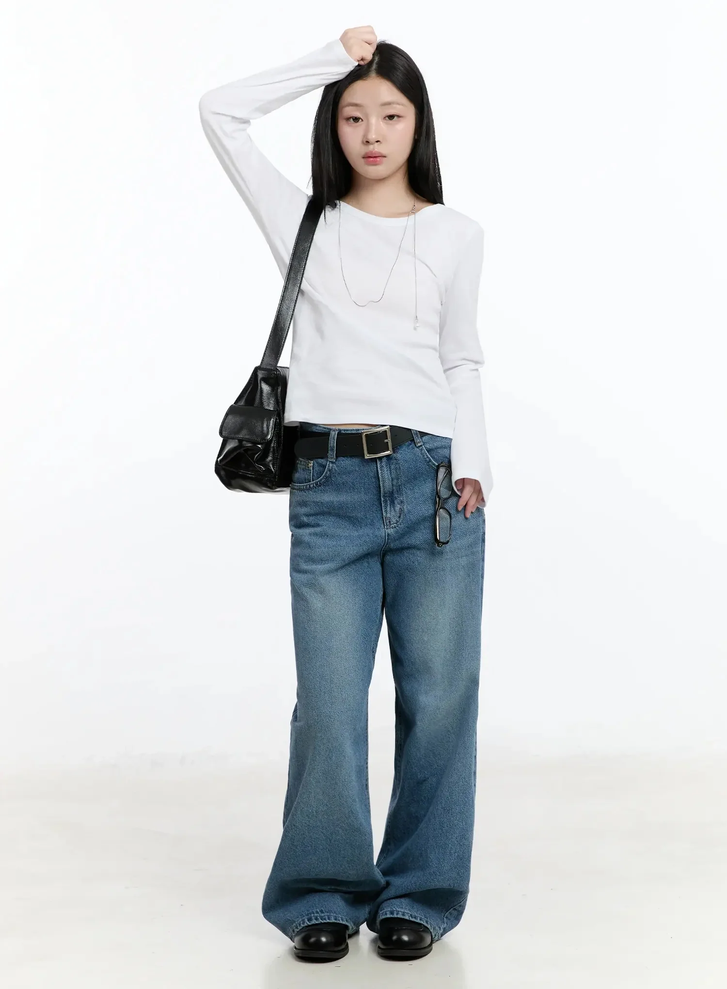 Fallon Classic Wide Leg Jeans IM519 - Image 14
